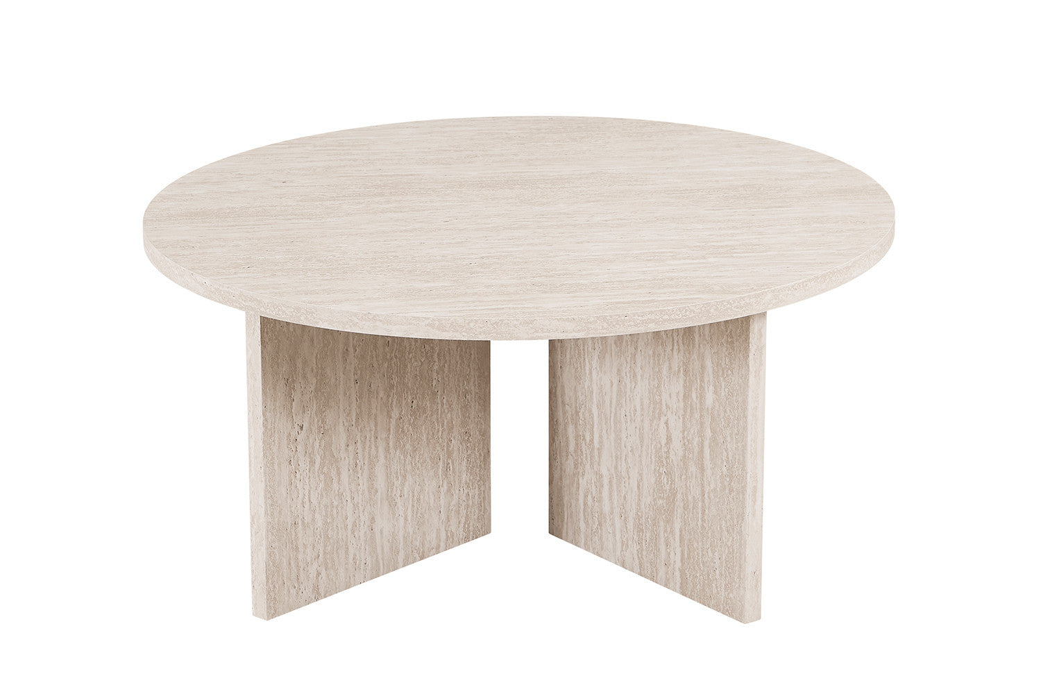 Salontafel 'Drasir' Rond Decor Travertin Beige - RS