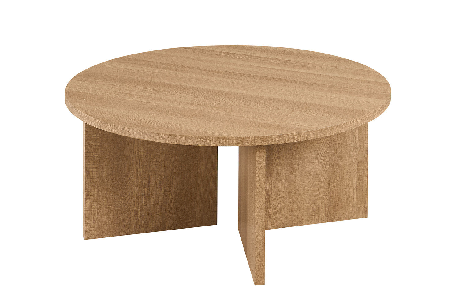 Salontafel 'Drasir' Rond Decor Eik Naturel - RS