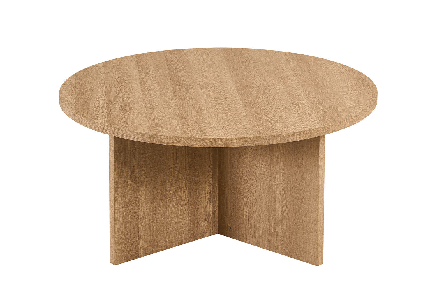 Salontafel 'Drasir' Rond Decor Eik Naturel - RS