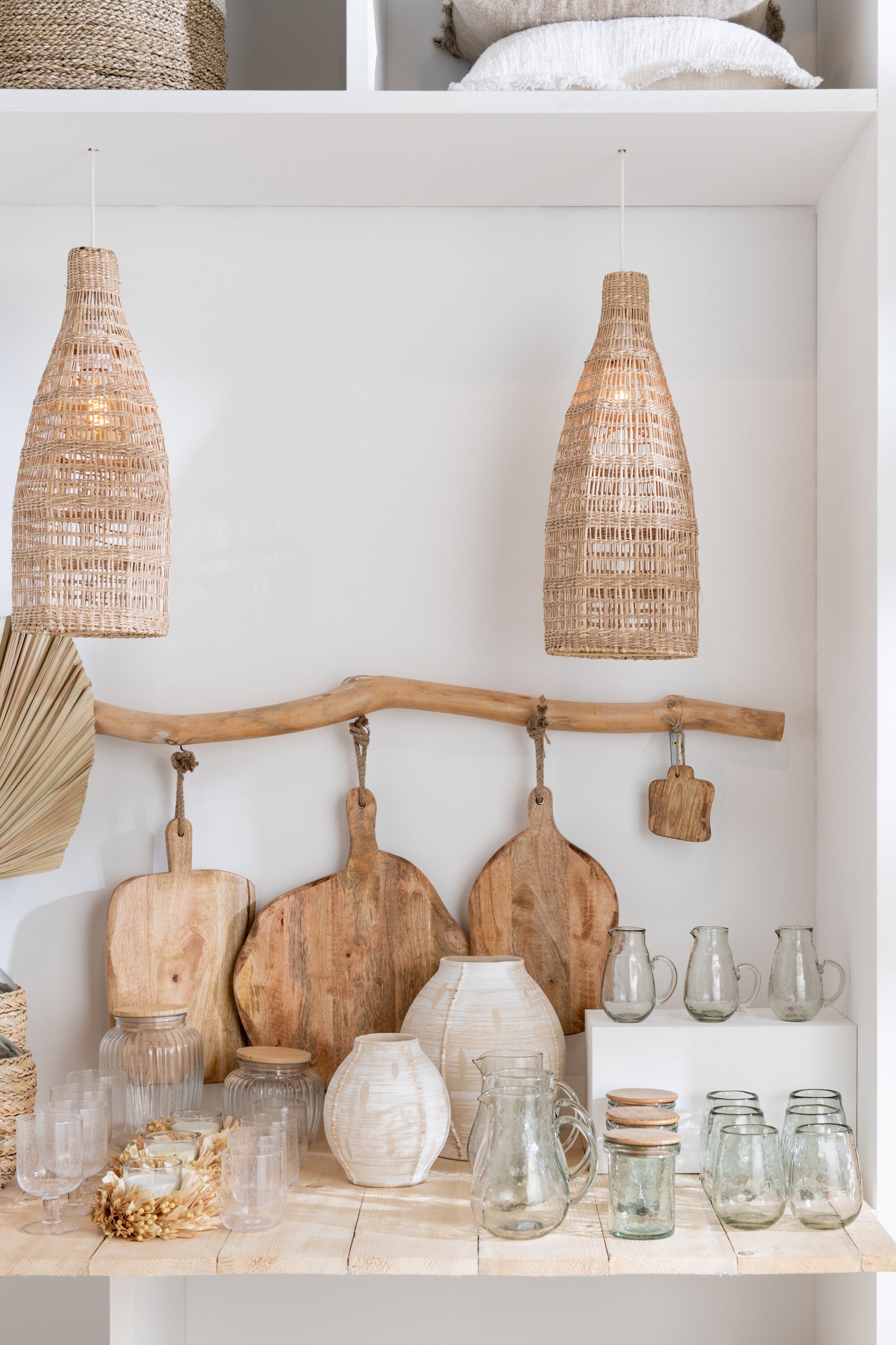 Planche à découper ronde en bois biologique - J-LINE