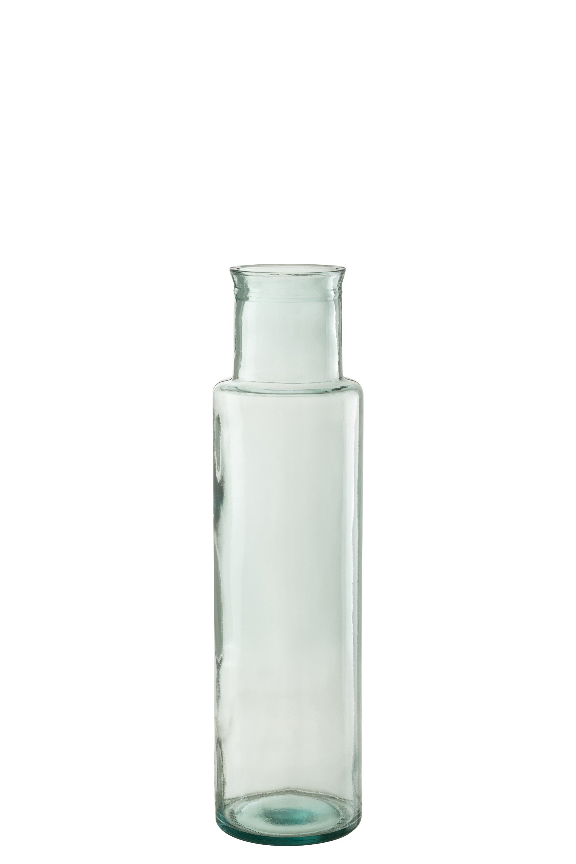 Vaas Cilinder Gerecycled Glas L - J-LINE