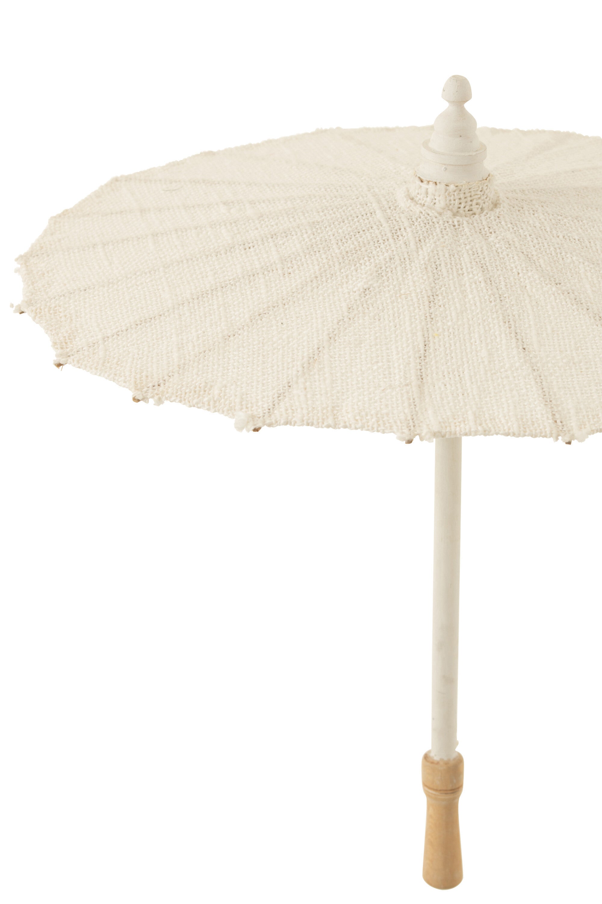 Parasol met textiel wit - J-LINE