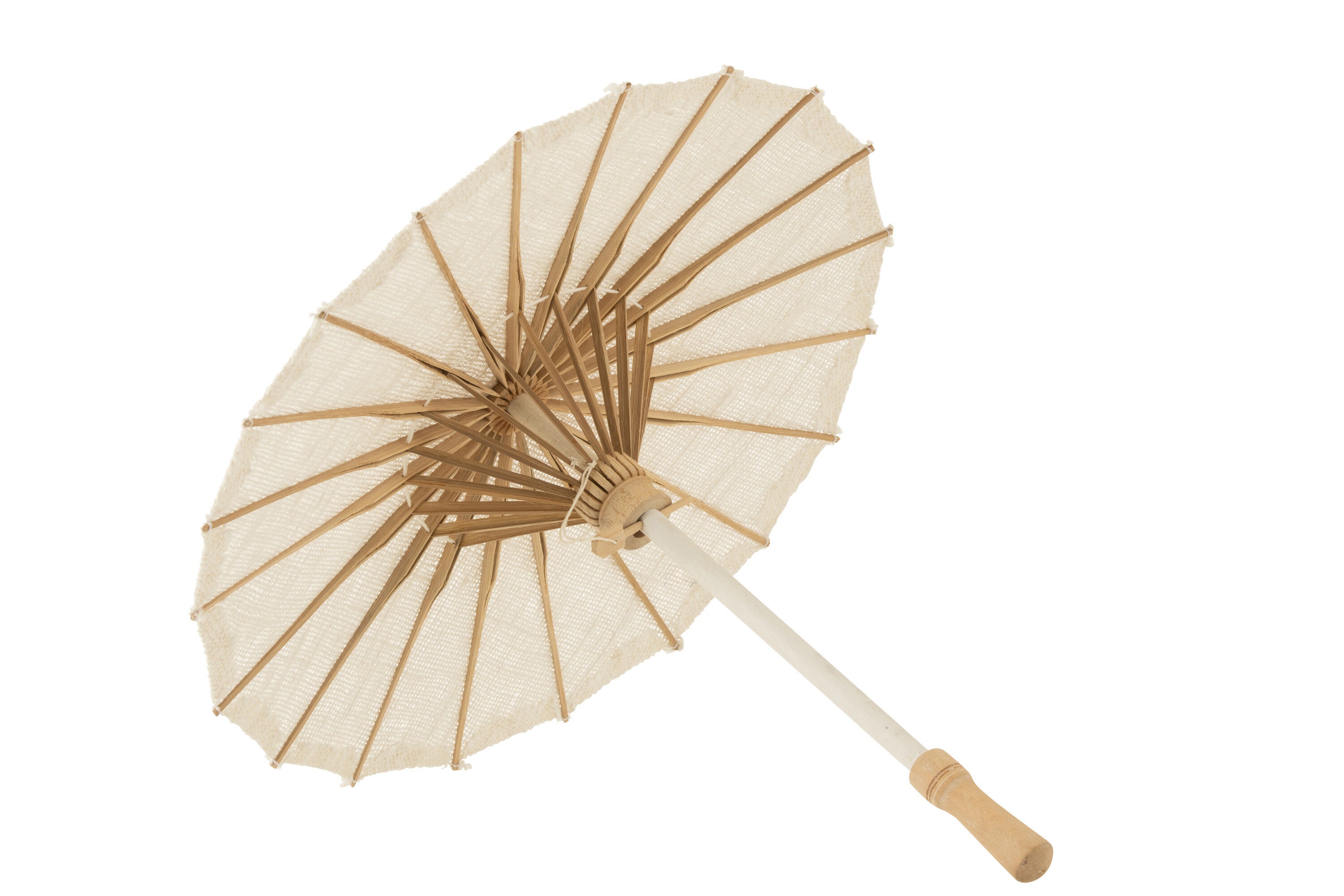 Parasol met textiel wit - J-LINE