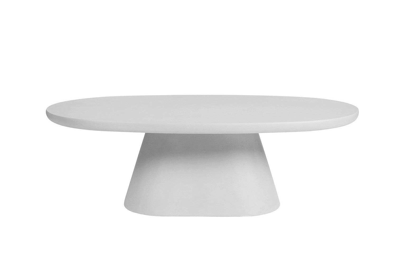 Salontafel 'Tavira' 120 cm Ovaal Cement Ecru - RS