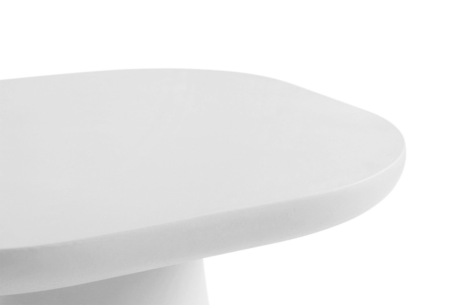 Salontafel 'Tavira' 55 cm Ovaal Cement Ecru - RS