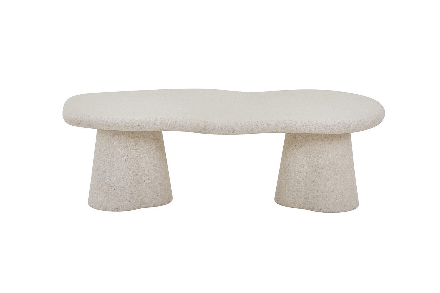Salontafel 'Faro' 130 cm Organisch cement - RS