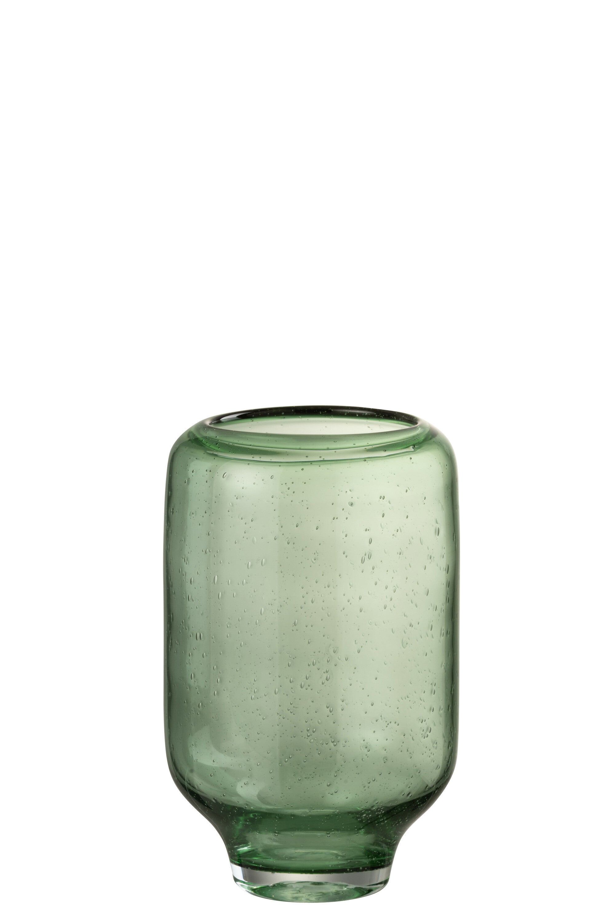 Vaas Nora Te Voet Rond Glas Lichtgroen S - J-LINE