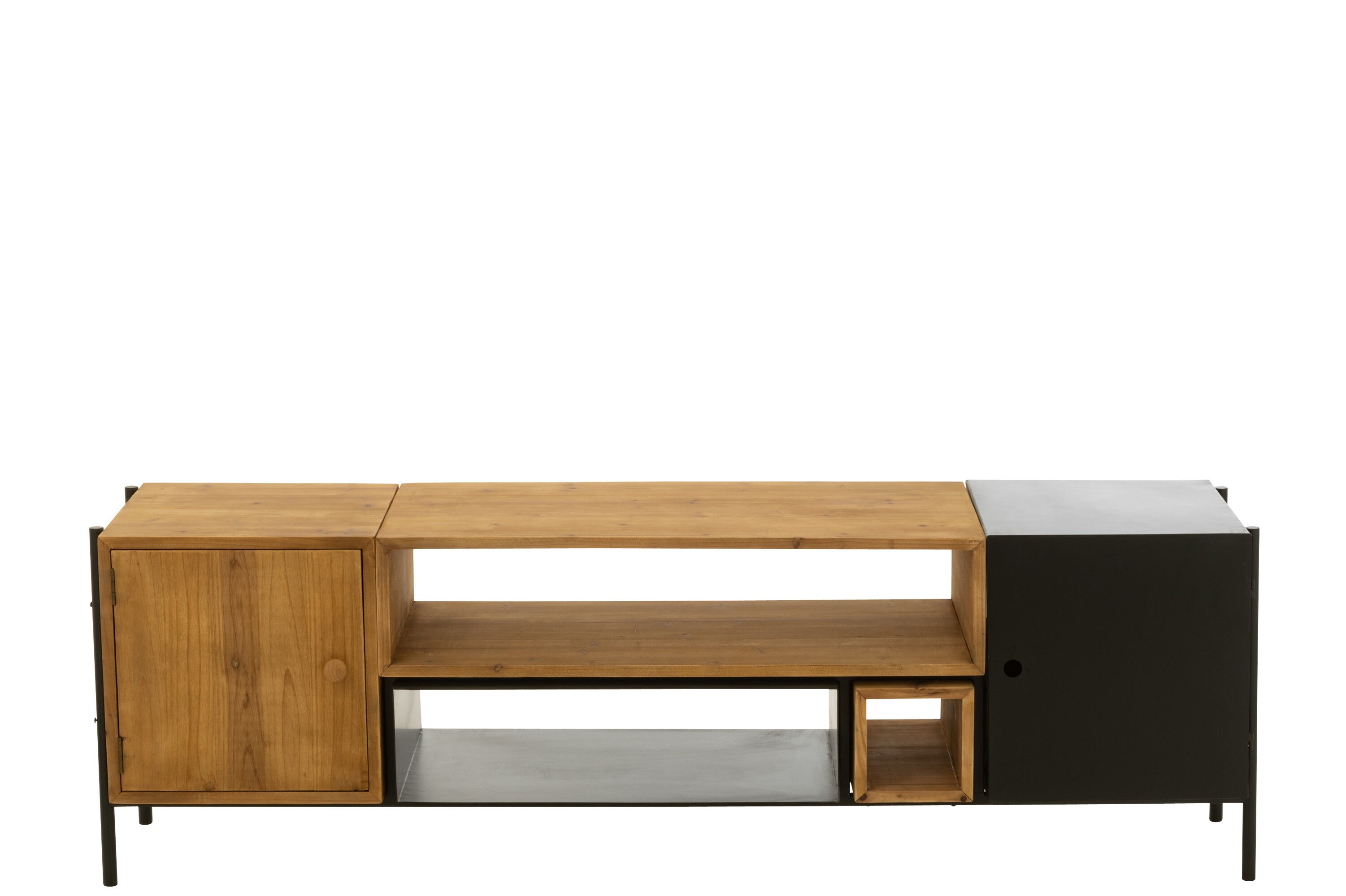Tv-kast Tina dennenhout/ijzer - J-LINE
