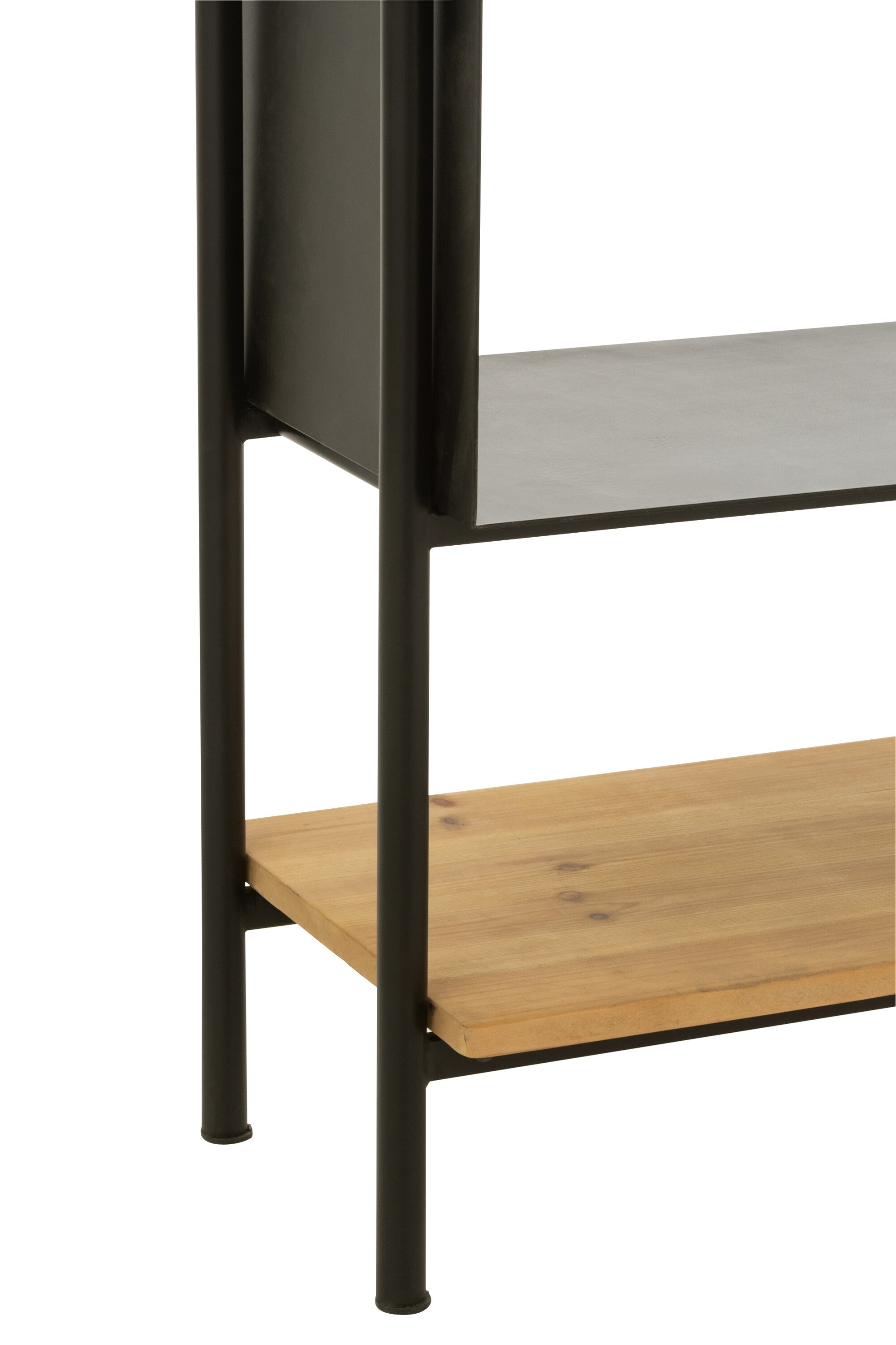 Étagère Tina en bois d'épicéa/fer L J-LINE