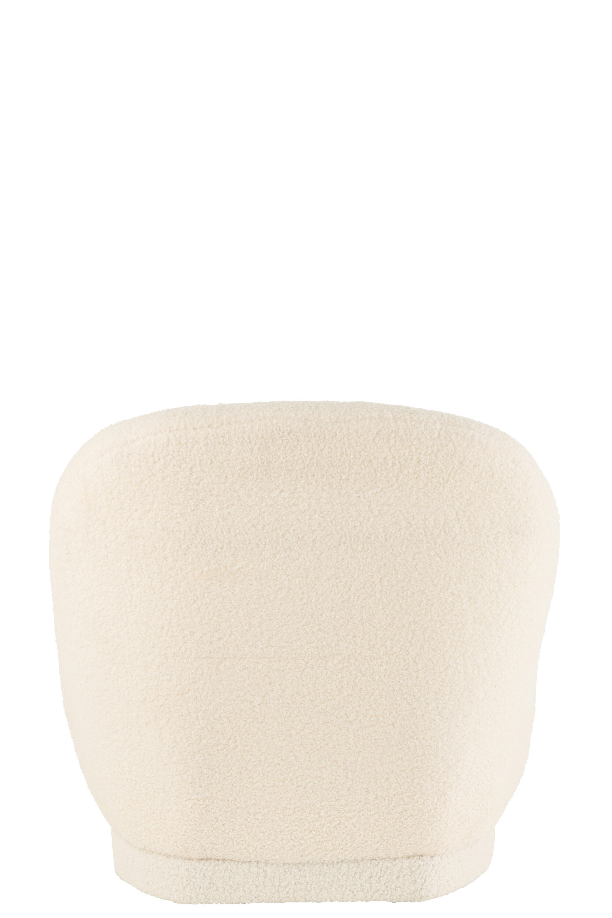 Kruk Teddy Bouclé Wit - J-LINE