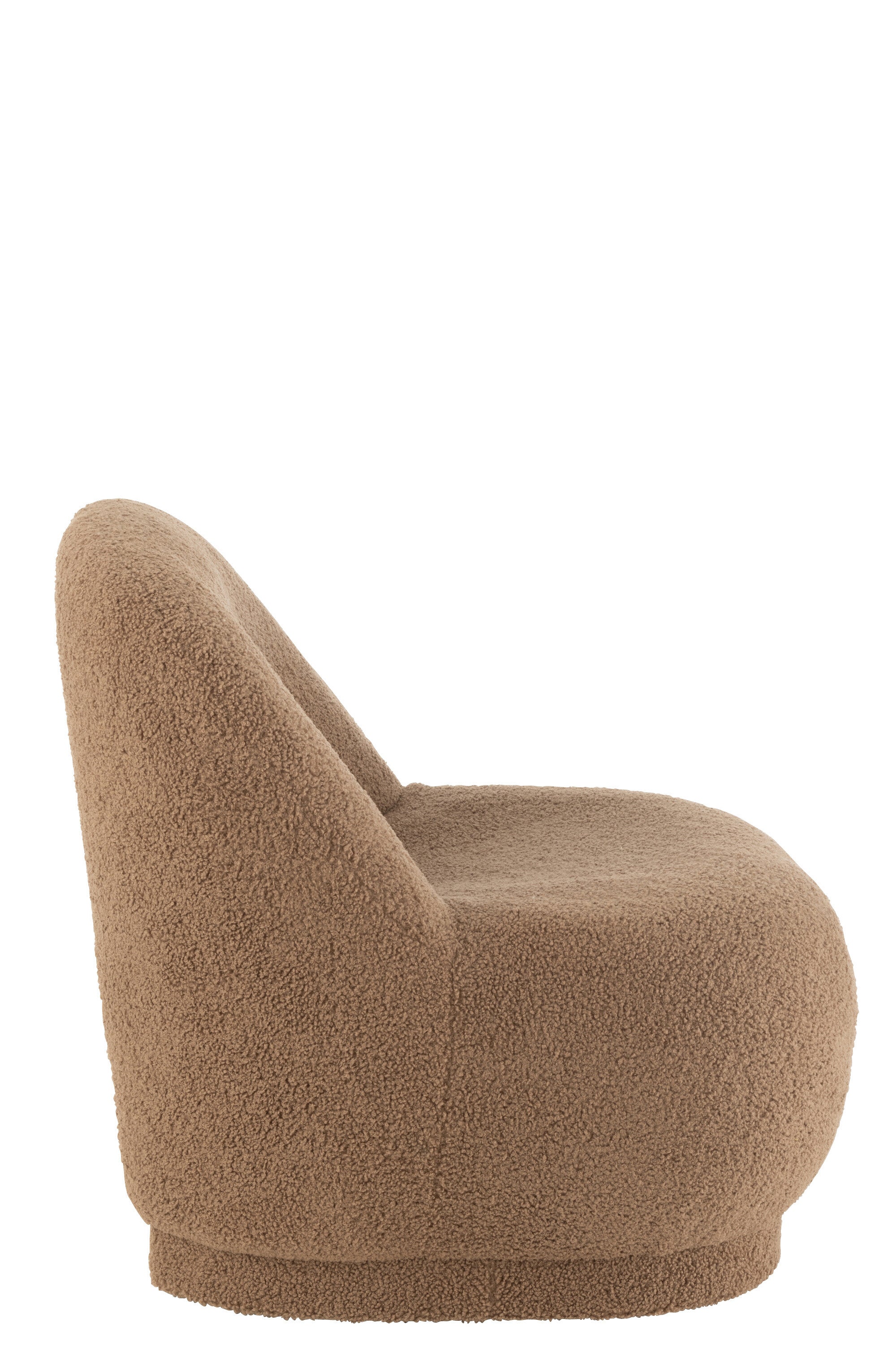 clubzetel Teddy Velvet Wit Bruin - J-LINE