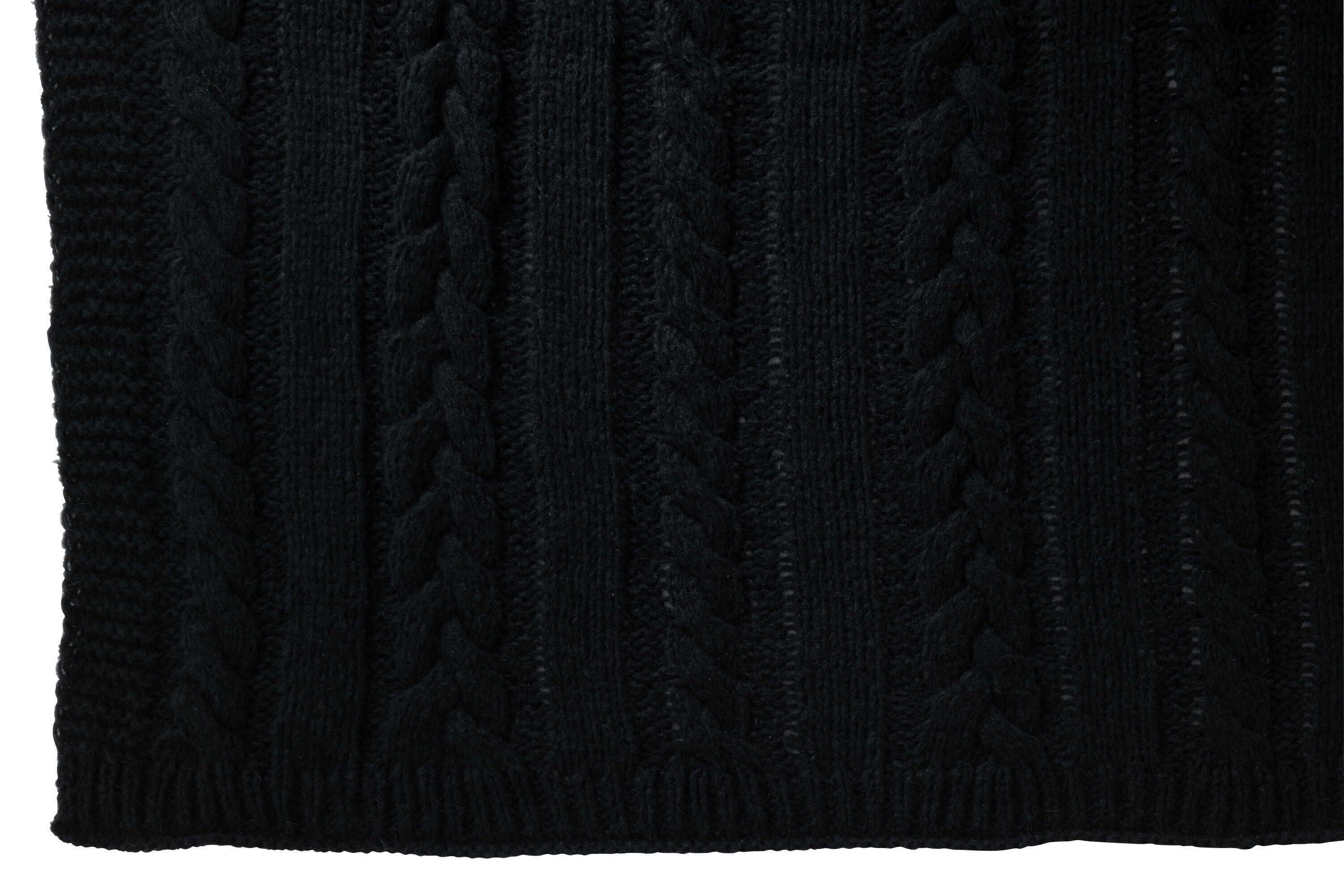 Plaid Twist Polyester Noir - J-LINE