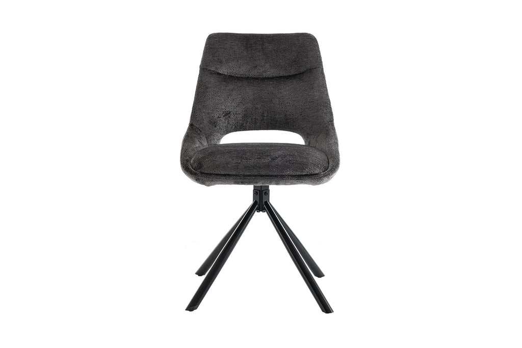 Stoel 'Dante' Fabric Grey ) RS