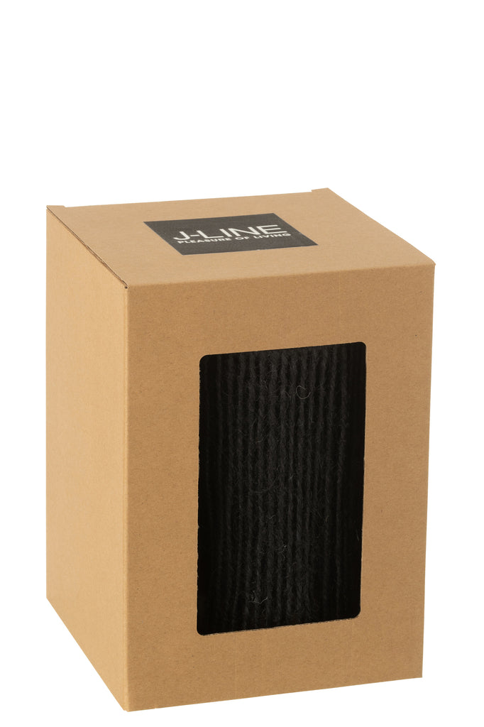 Lampe de table métal/coton L - J-LINE