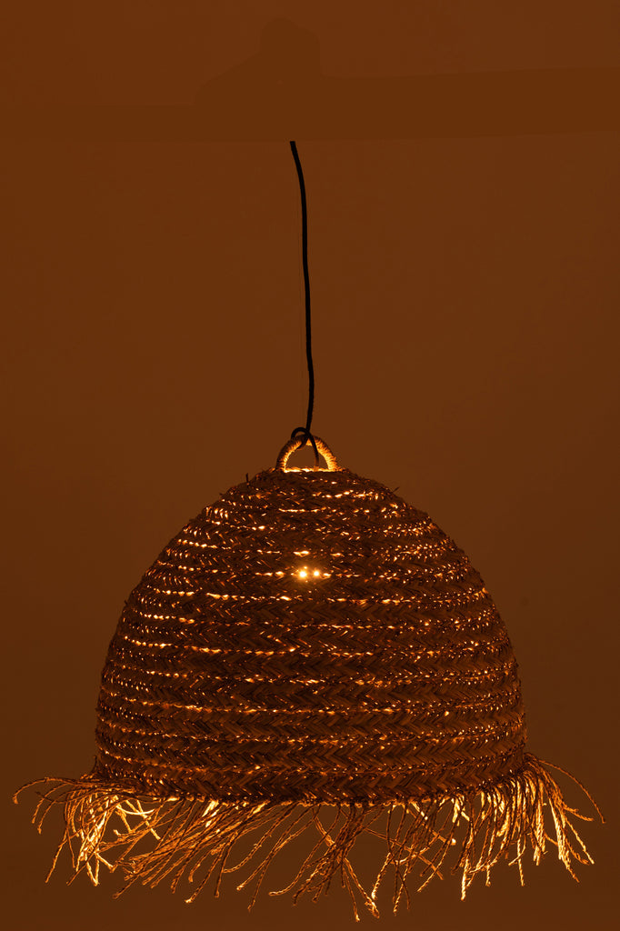 Hanglamp Orb Zeegras Natuurlijk - J-LINE