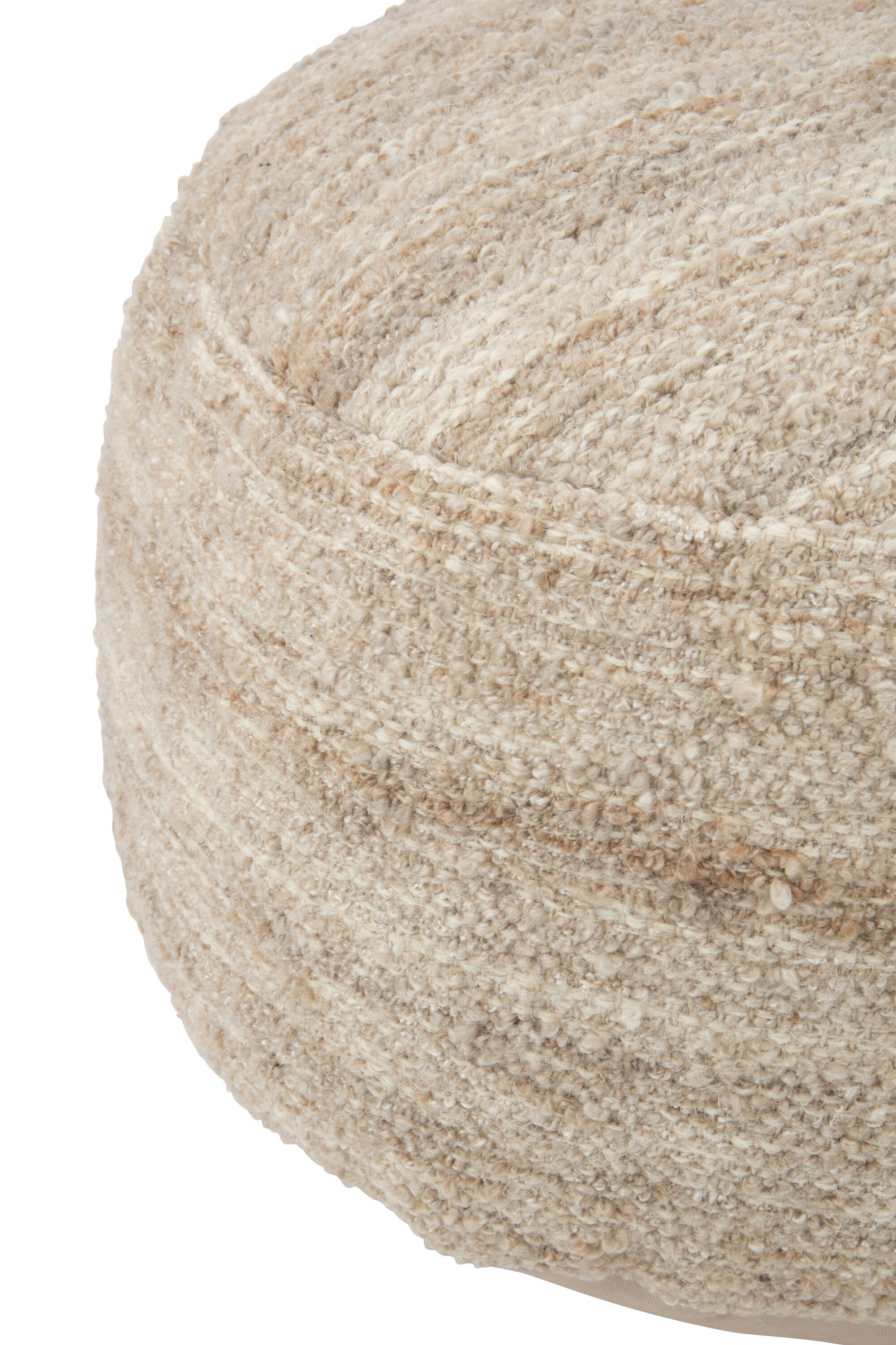 Pouf Pierre beige - J-LINE