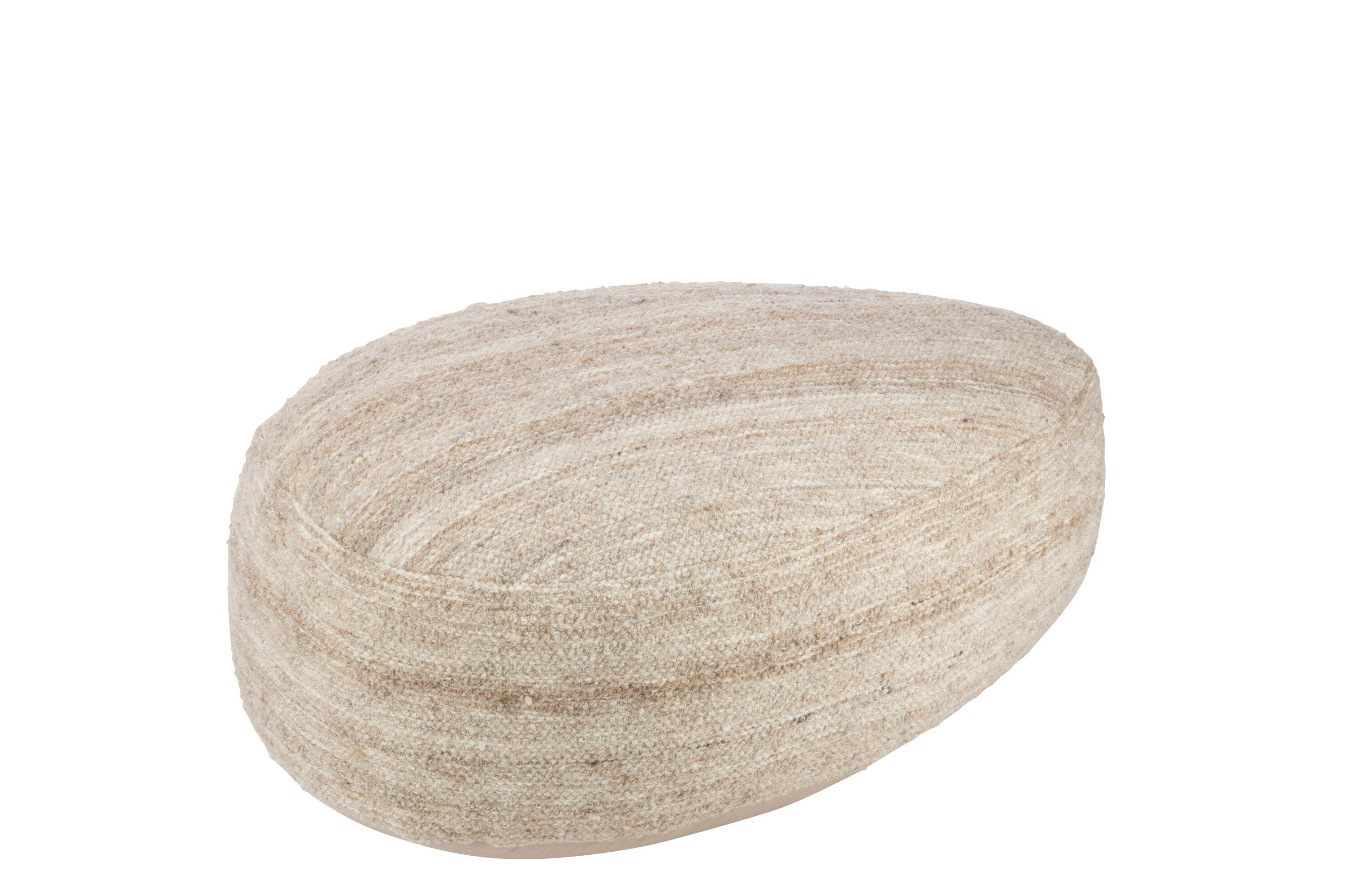 Pouf Pierre beige - J-LINE