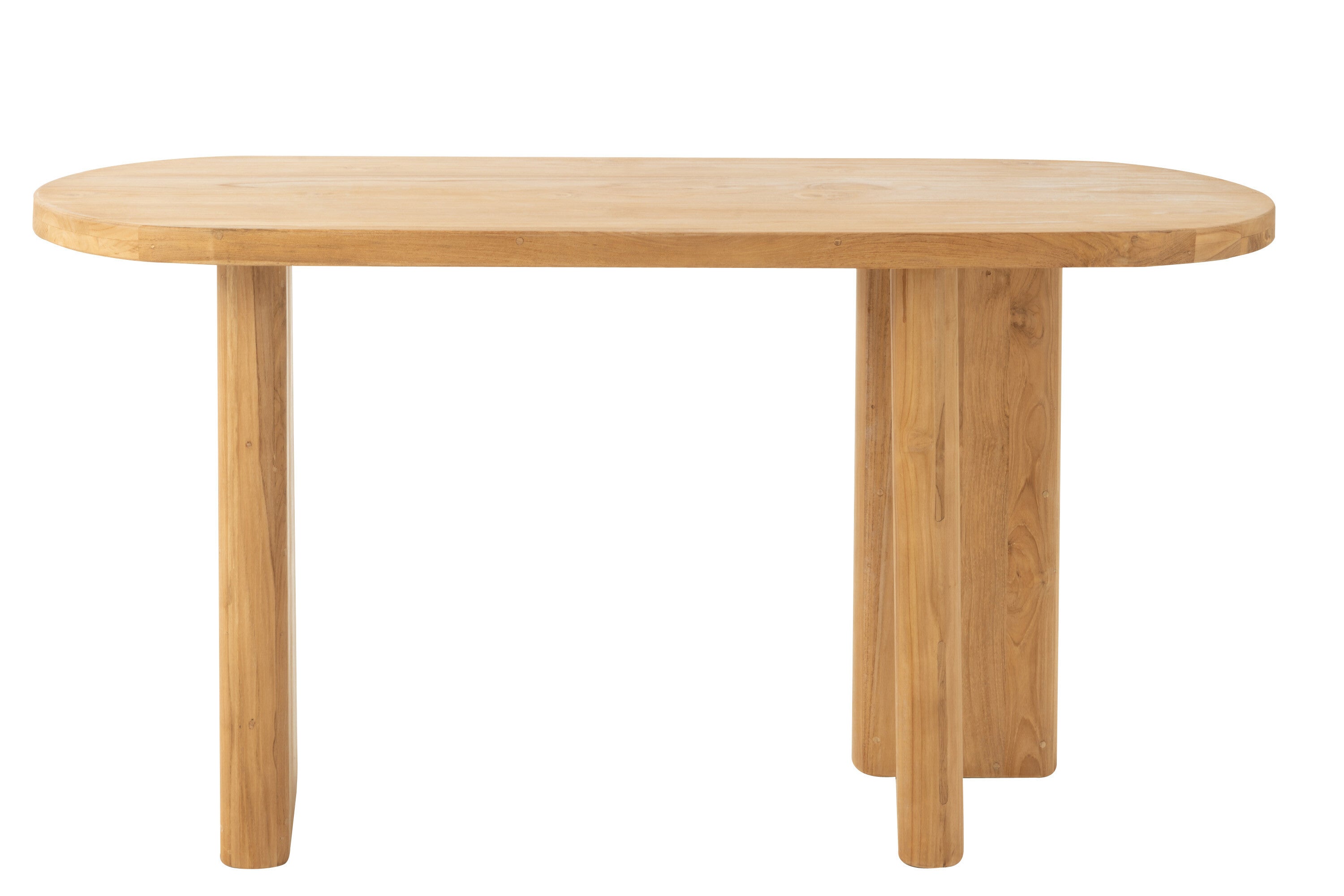 Wandtafel Teakhout Natuurlijk - J-LINE