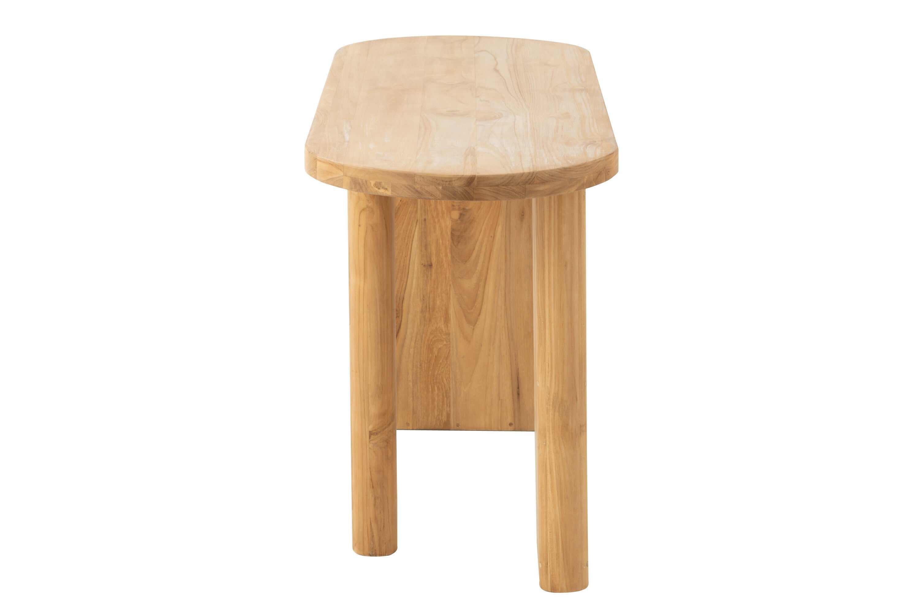Wandtafel Teakhout Natuurlijk - J-LINE