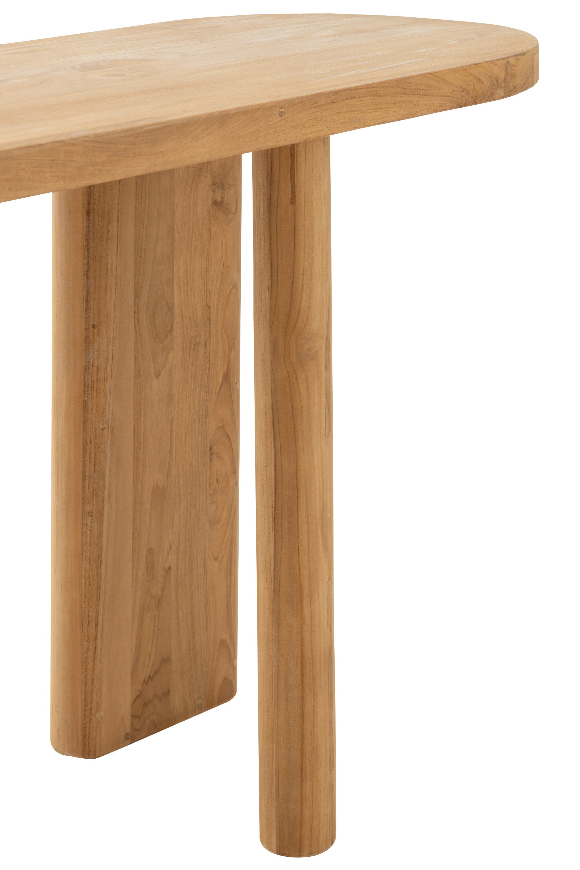 Wandtafel Teakhout Natuurlijk - J-LINE