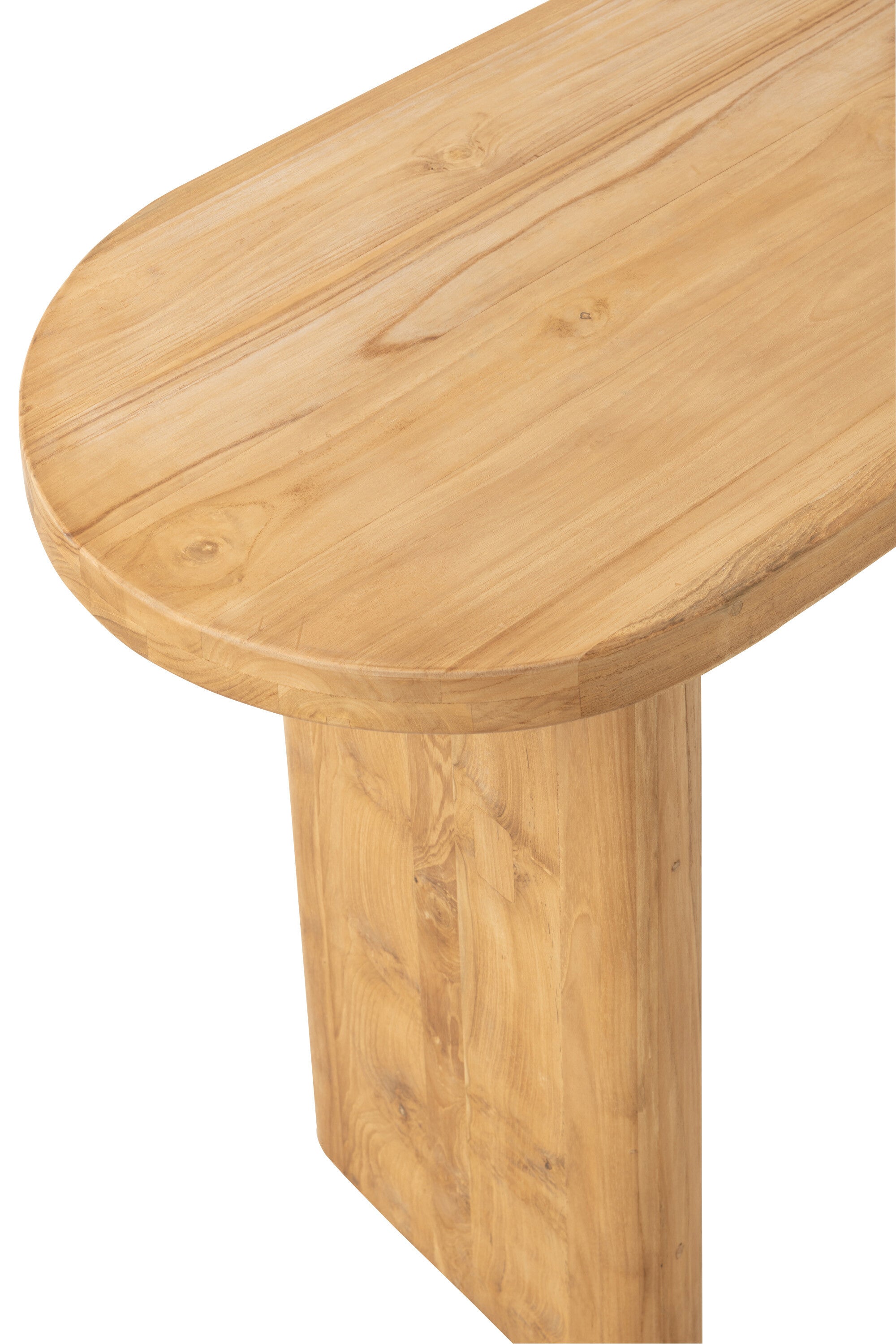 Wandtafel Teakhout Natuurlijk - J-LINE