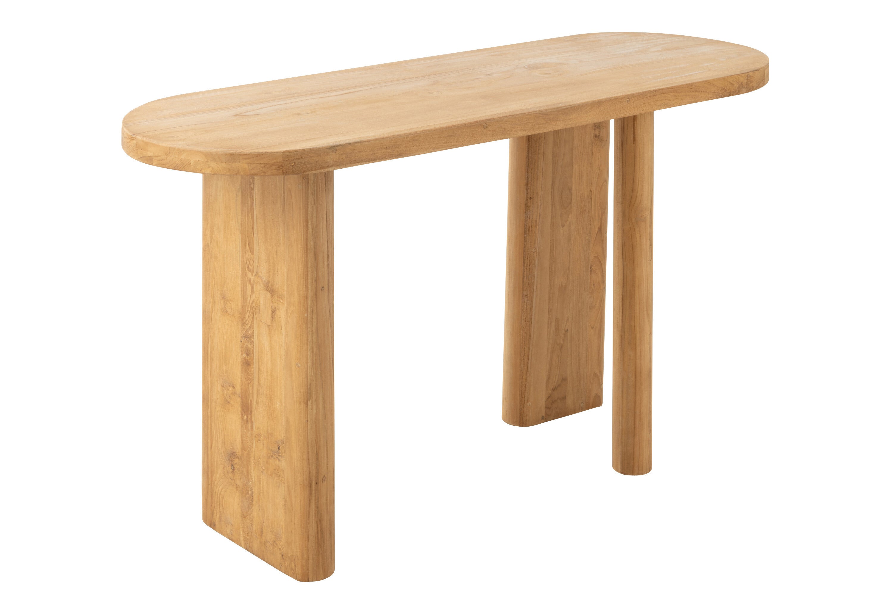 Wandtafel Teakhout Natuurlijk - J-LINE