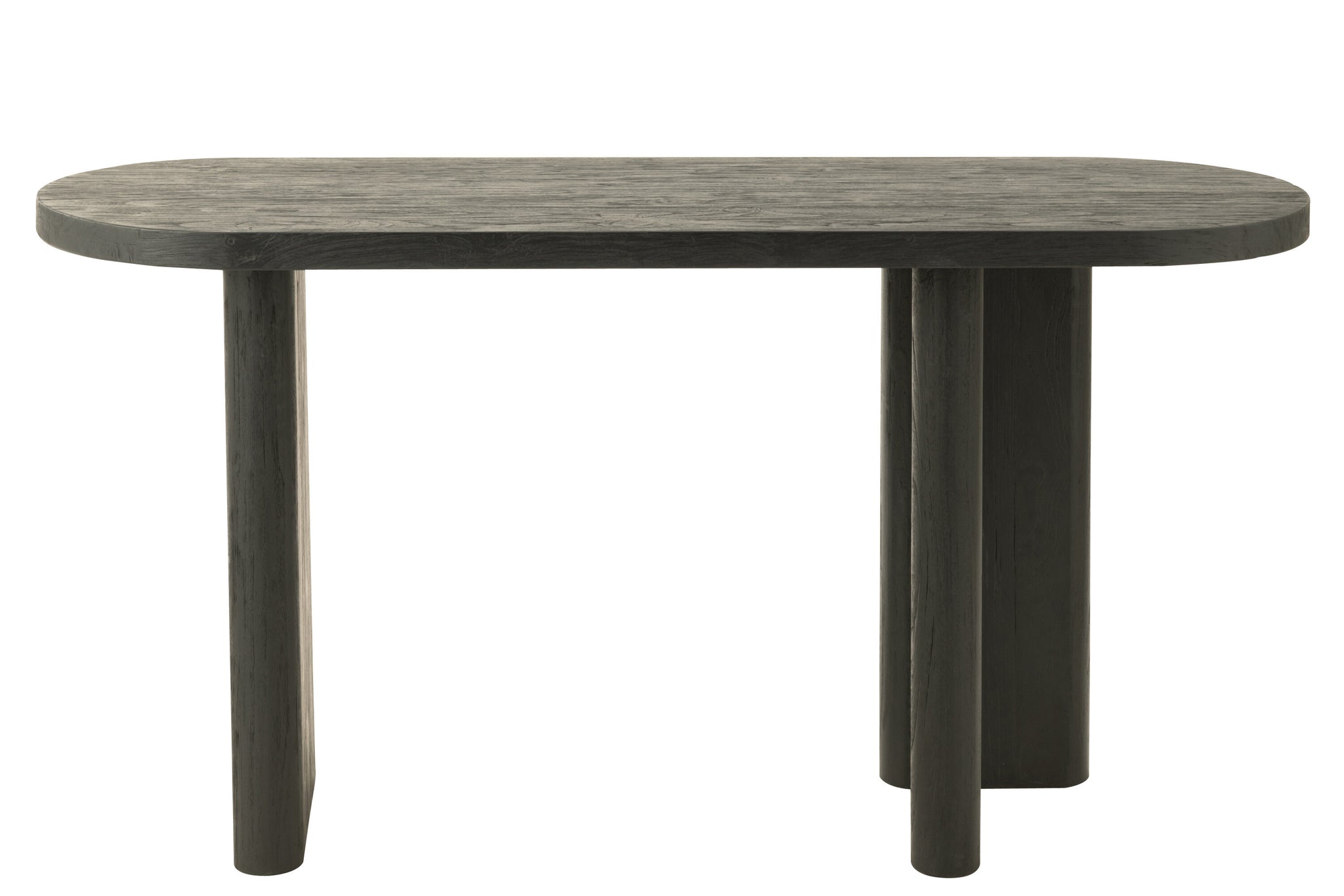 Wandtafel Teakhout Zwart - J-LINE