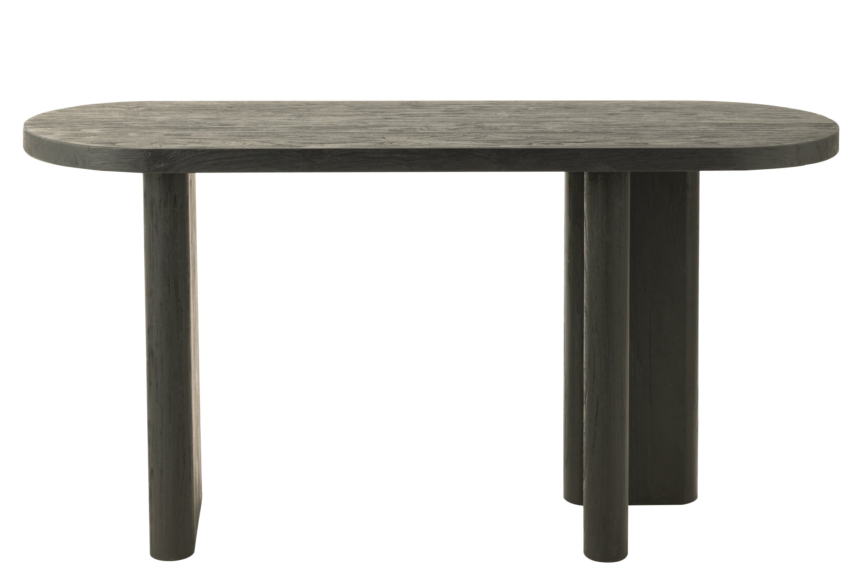 Wandtafel Teakhout Zwart - J-LINE