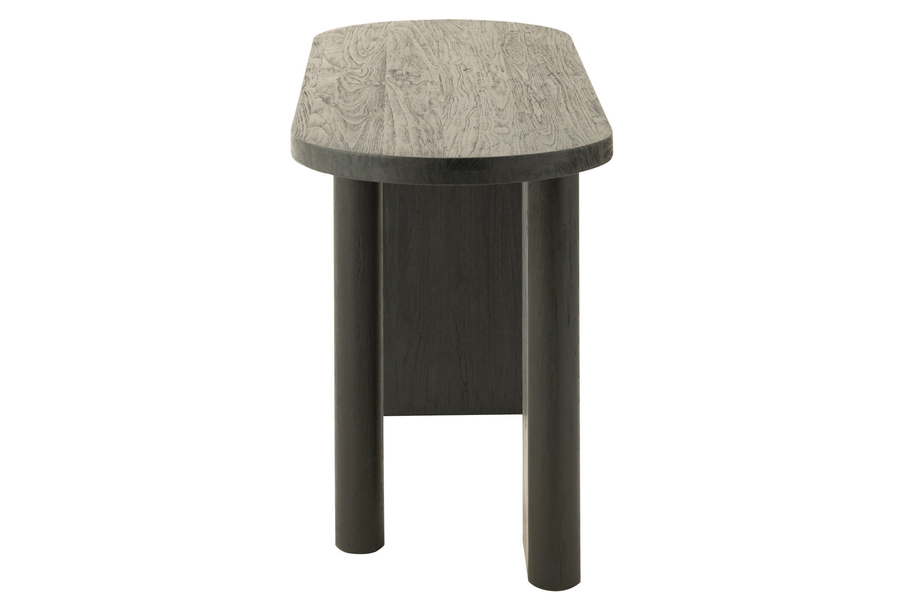 Wandtafel Teakhout Zwart - J-LINE
