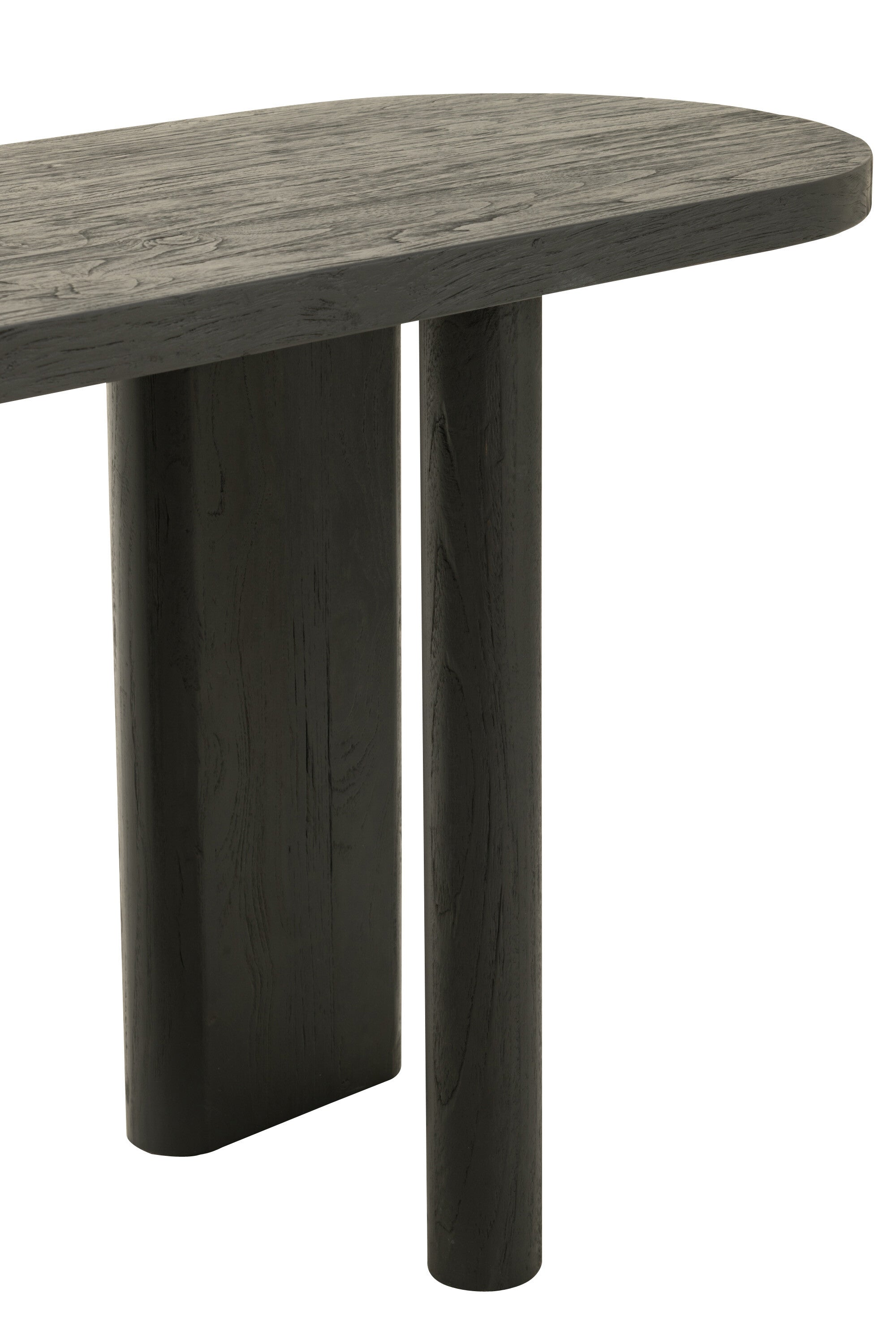 Wandtafel Teakhout Zwart - J-LINE