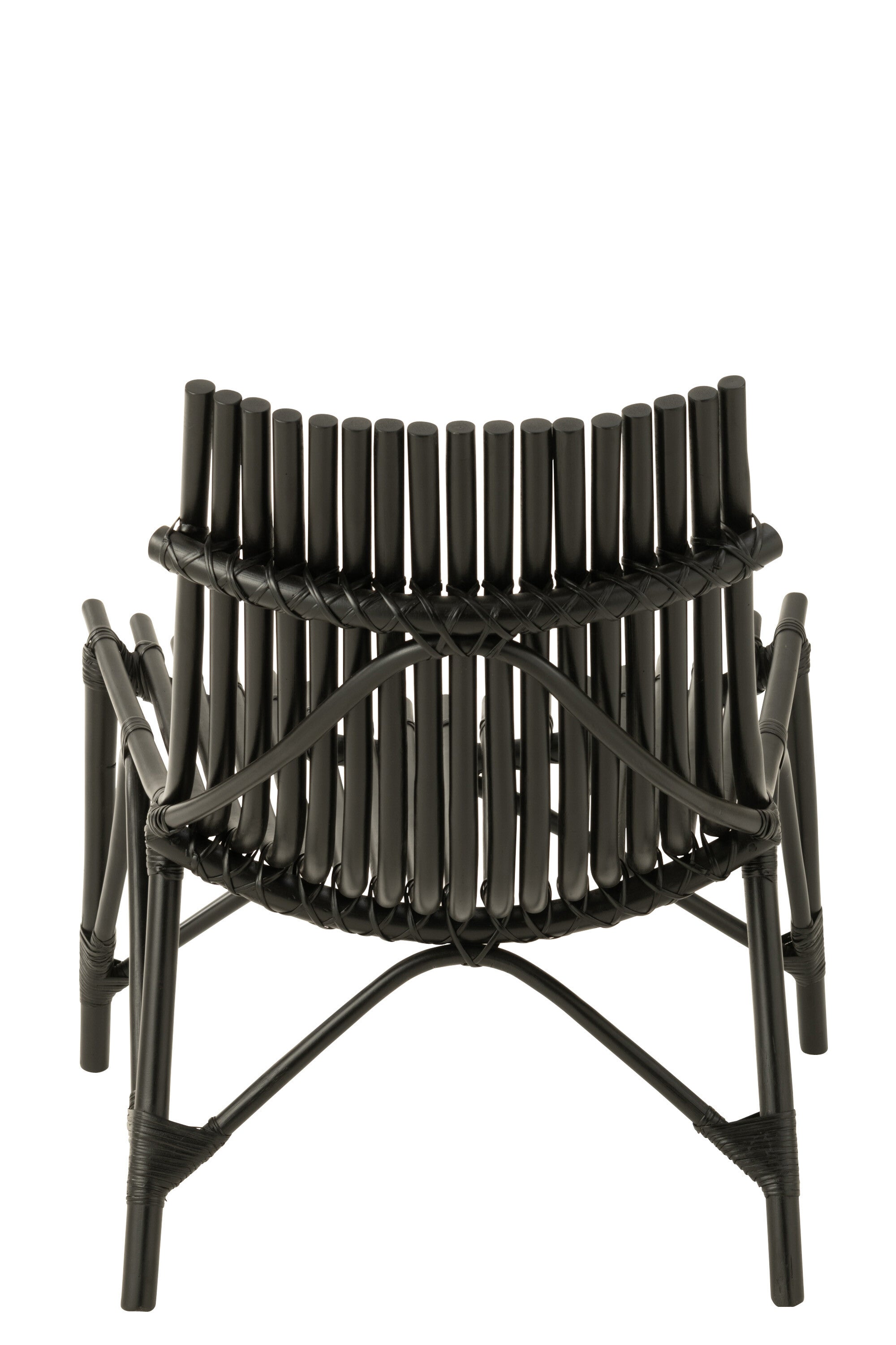 Stoel Rotan Zwart - J-LINE
