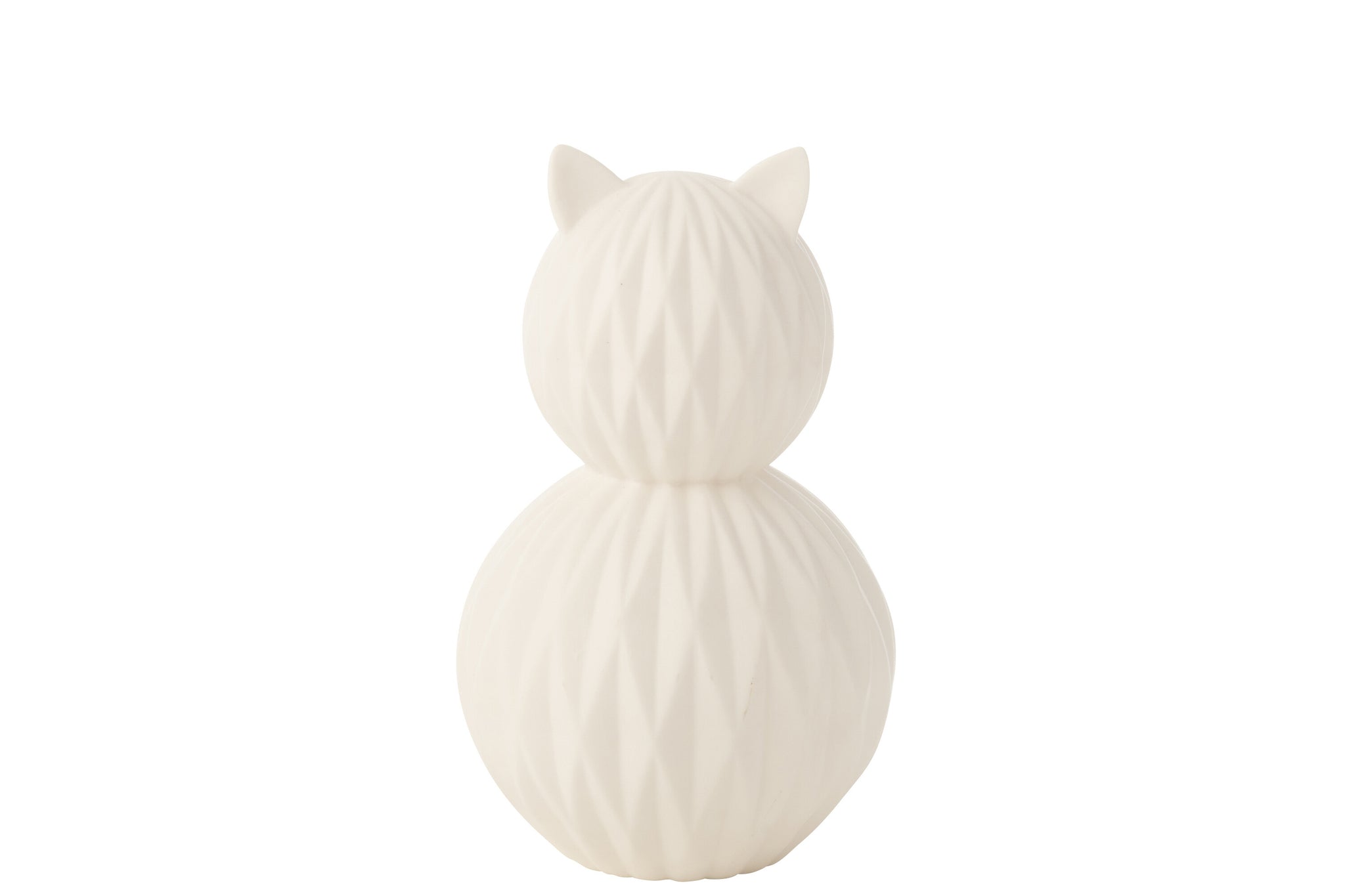 Lampe LED Chat Porcelaine - J-LINE