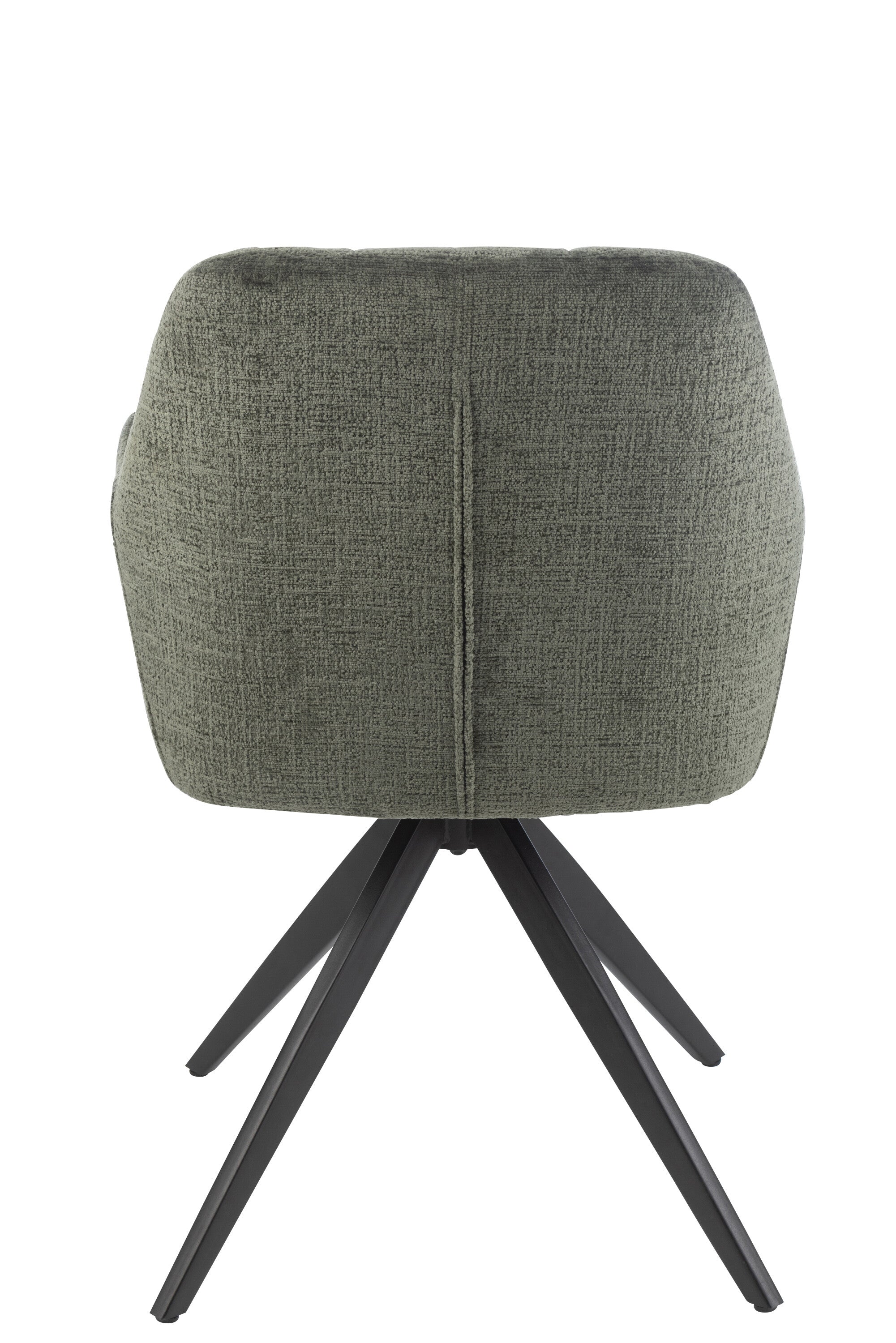 Fauteuil Louna Fer/Acrylique Vert - J-LINE