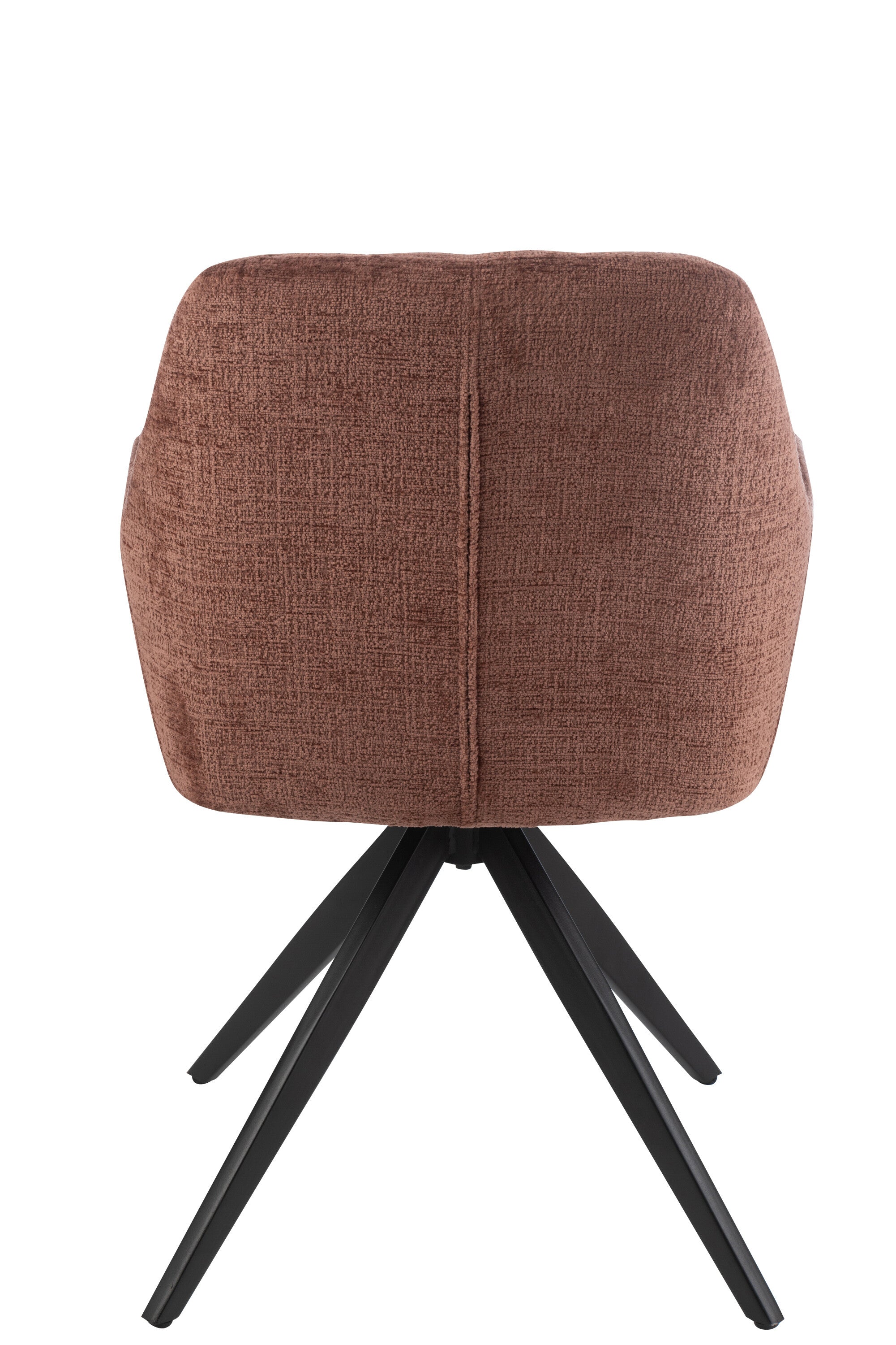 Armstoel Louna IJzer/Acryl Bruin - J-LINE