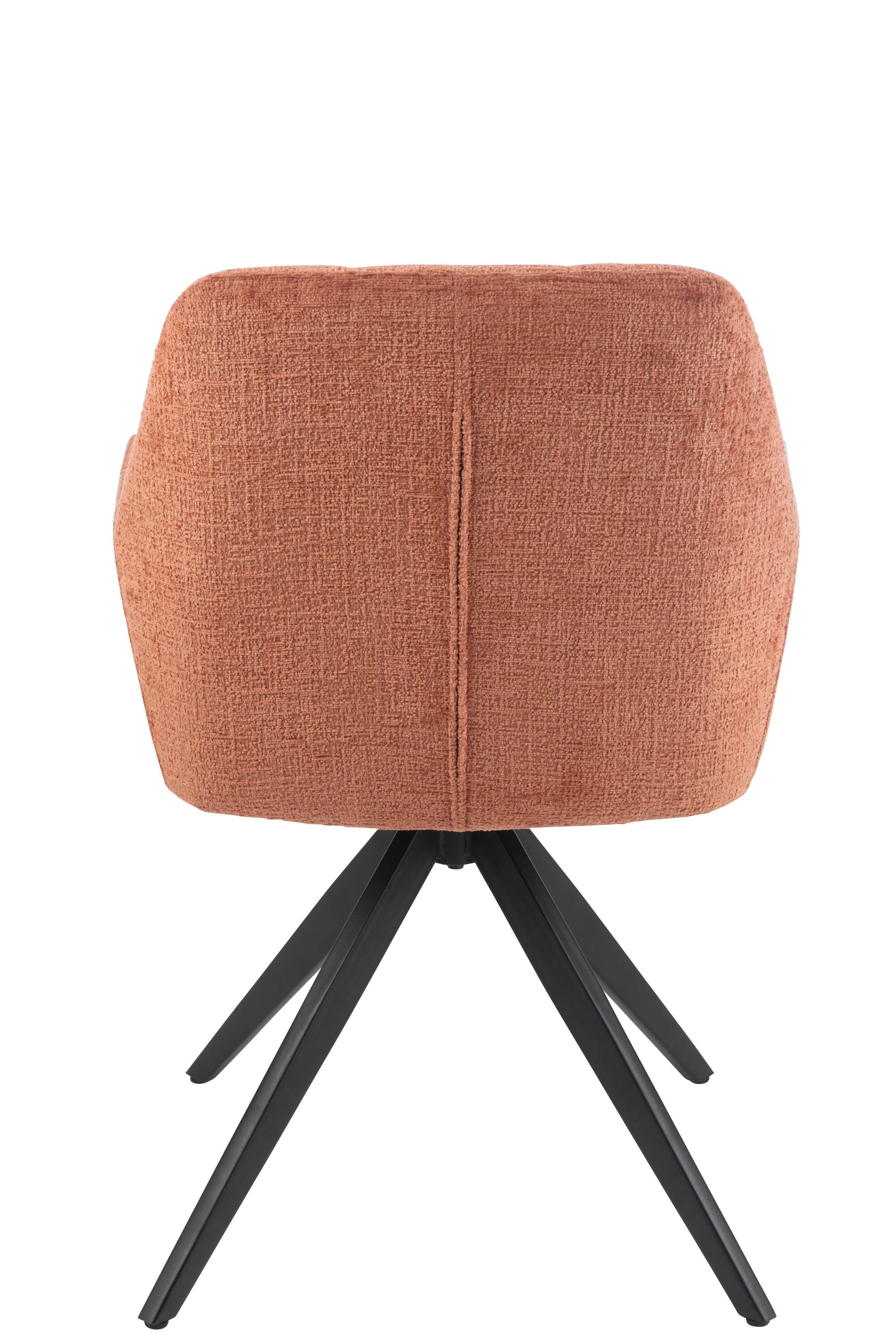 Stoel Louna IJzer/Acryl Perzik - J-LINE