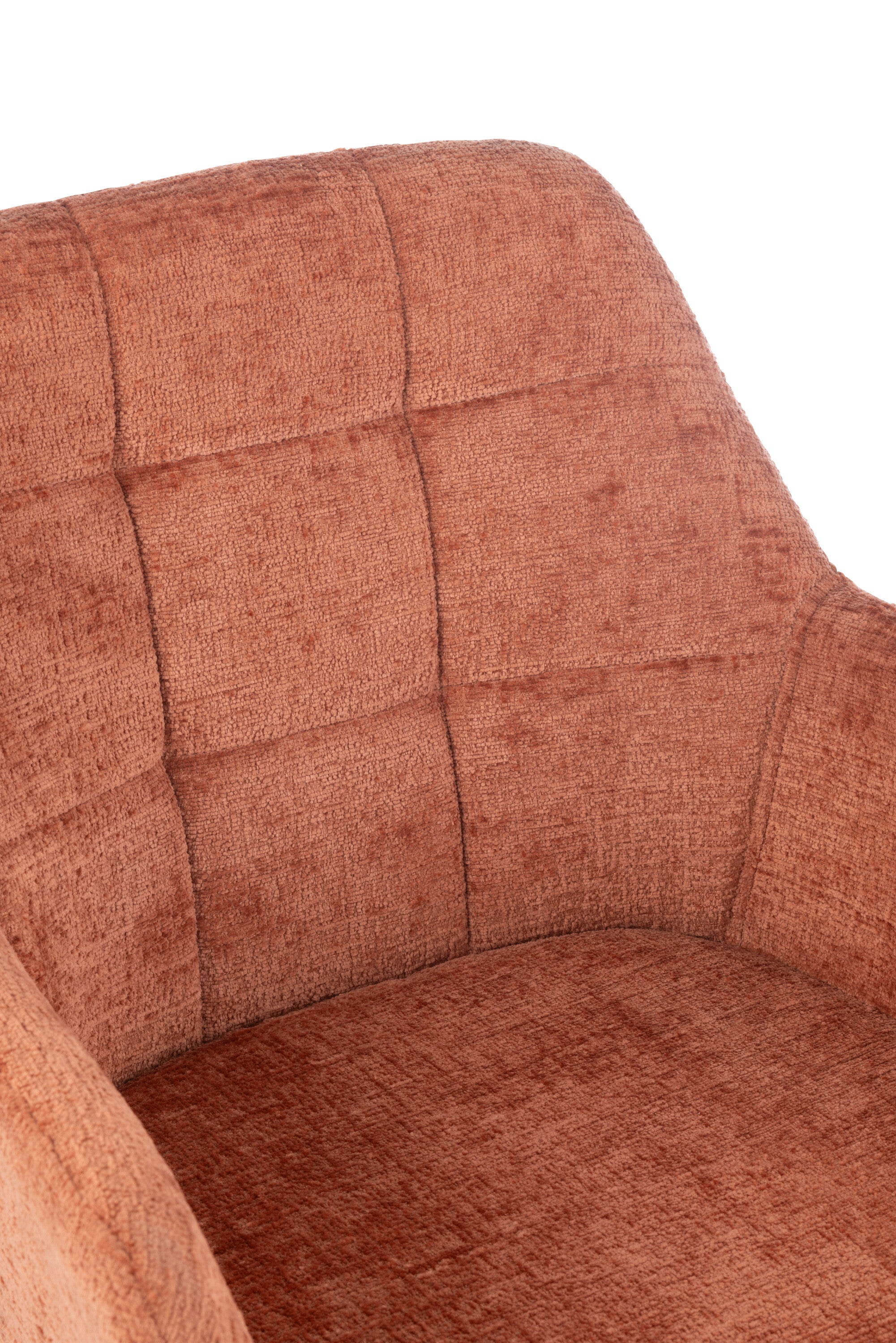 Stoel Louna IJzer/Acryl Perzik - J-LINE