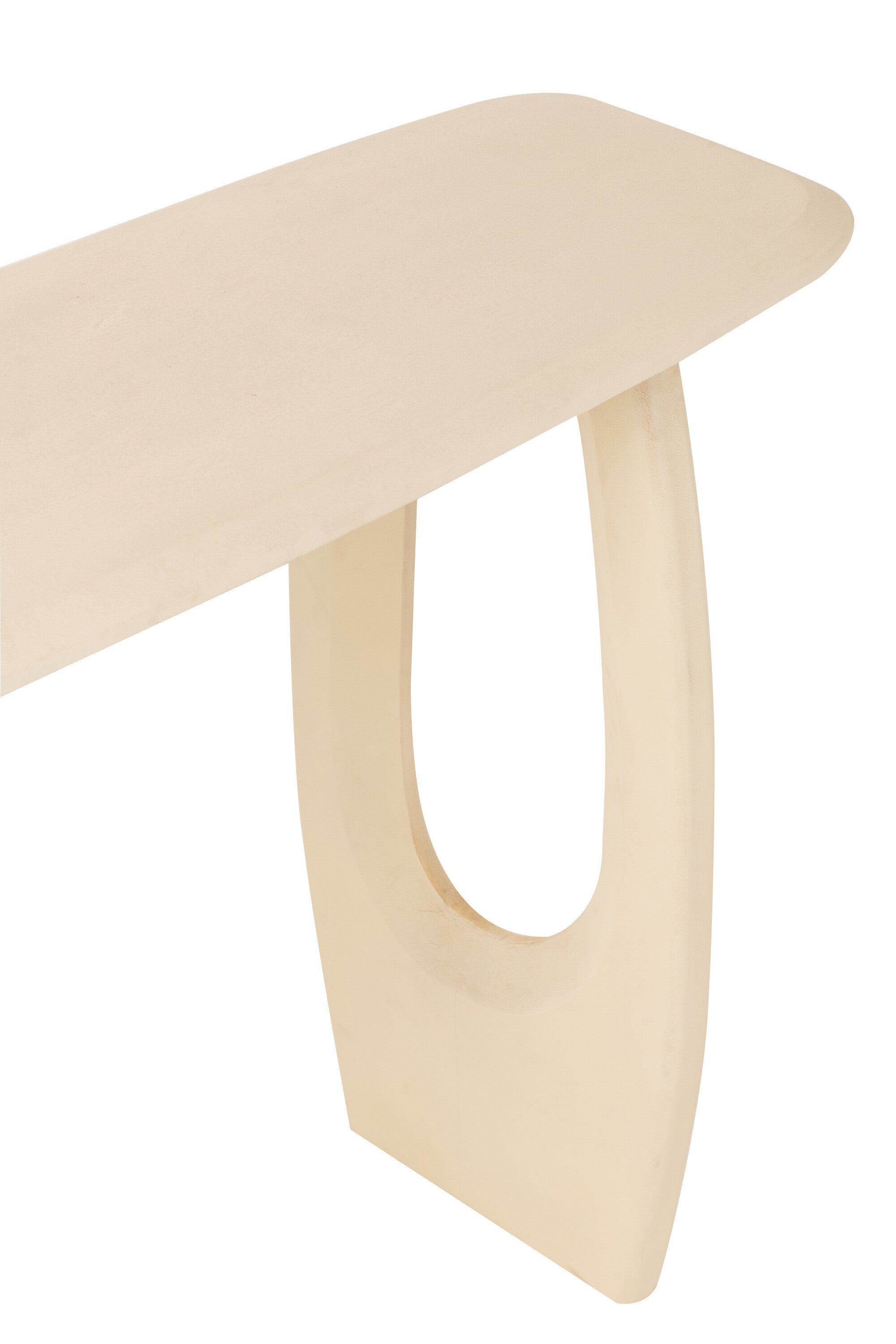 Wandtafel Mark Mango Hout Beige - J-LINE