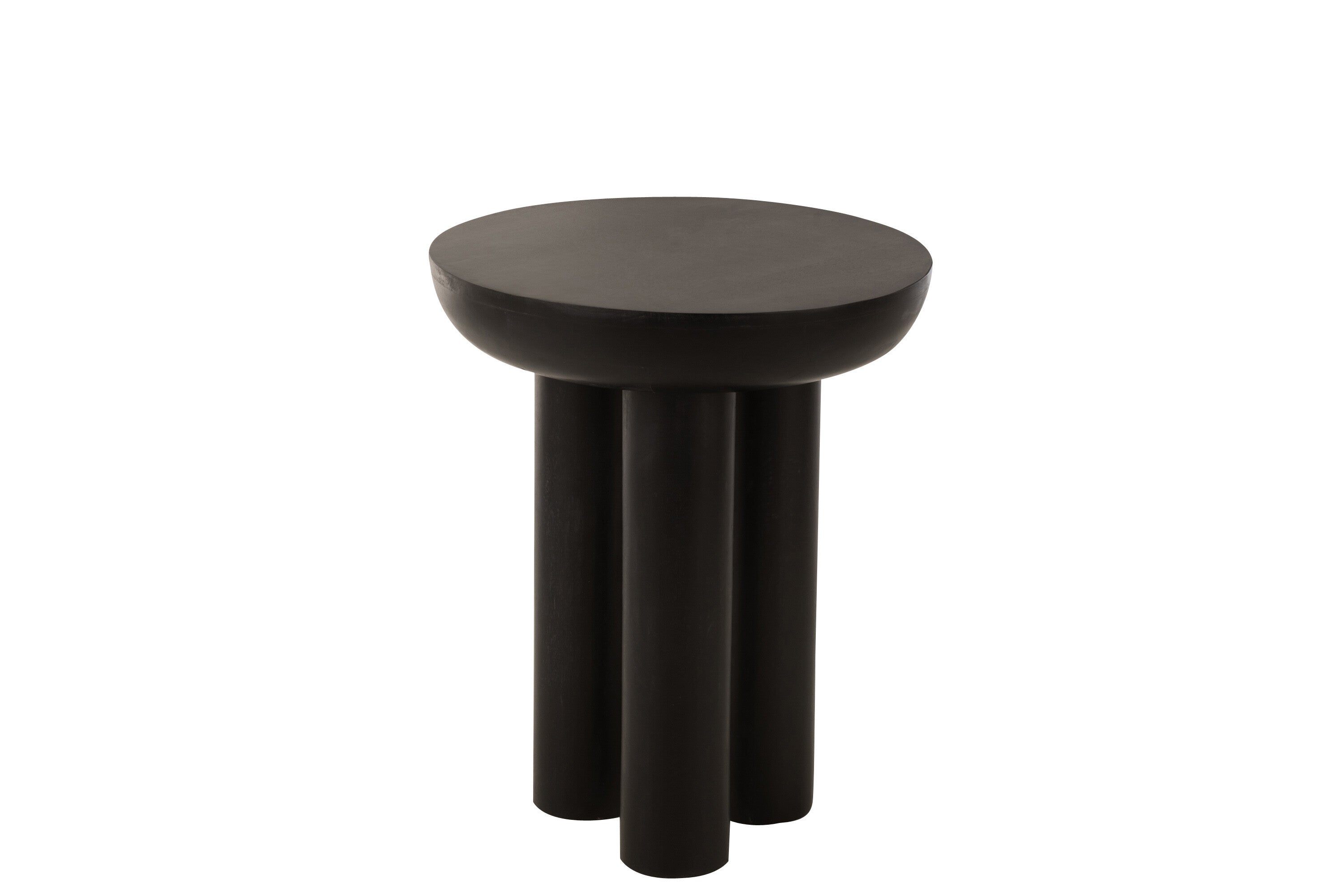 Bijzettafel Trio Mangohout Zwart - J-LINE
