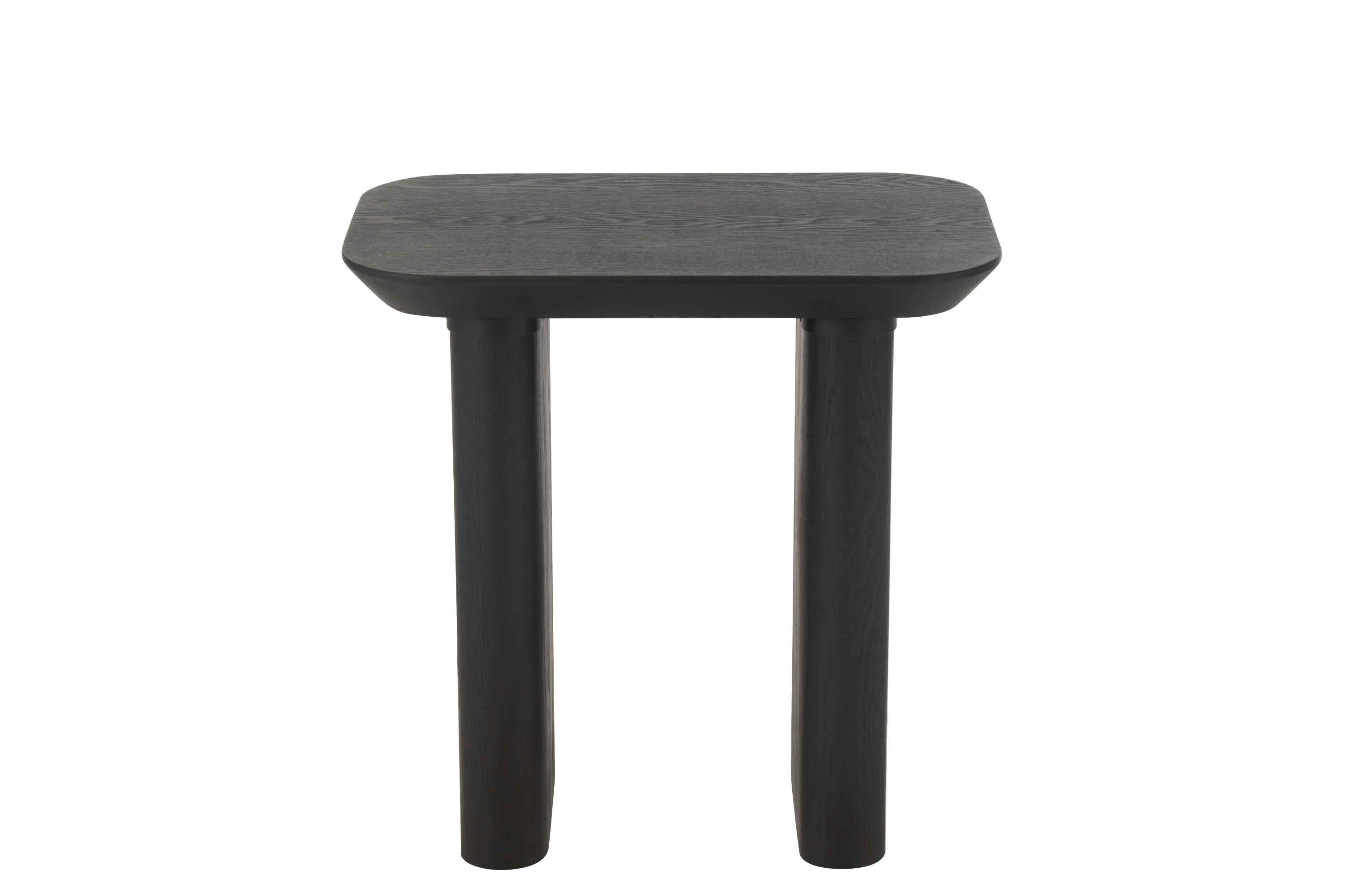Wandtafel Dun Fineer/Sparrenhout Zwart - J-LINE