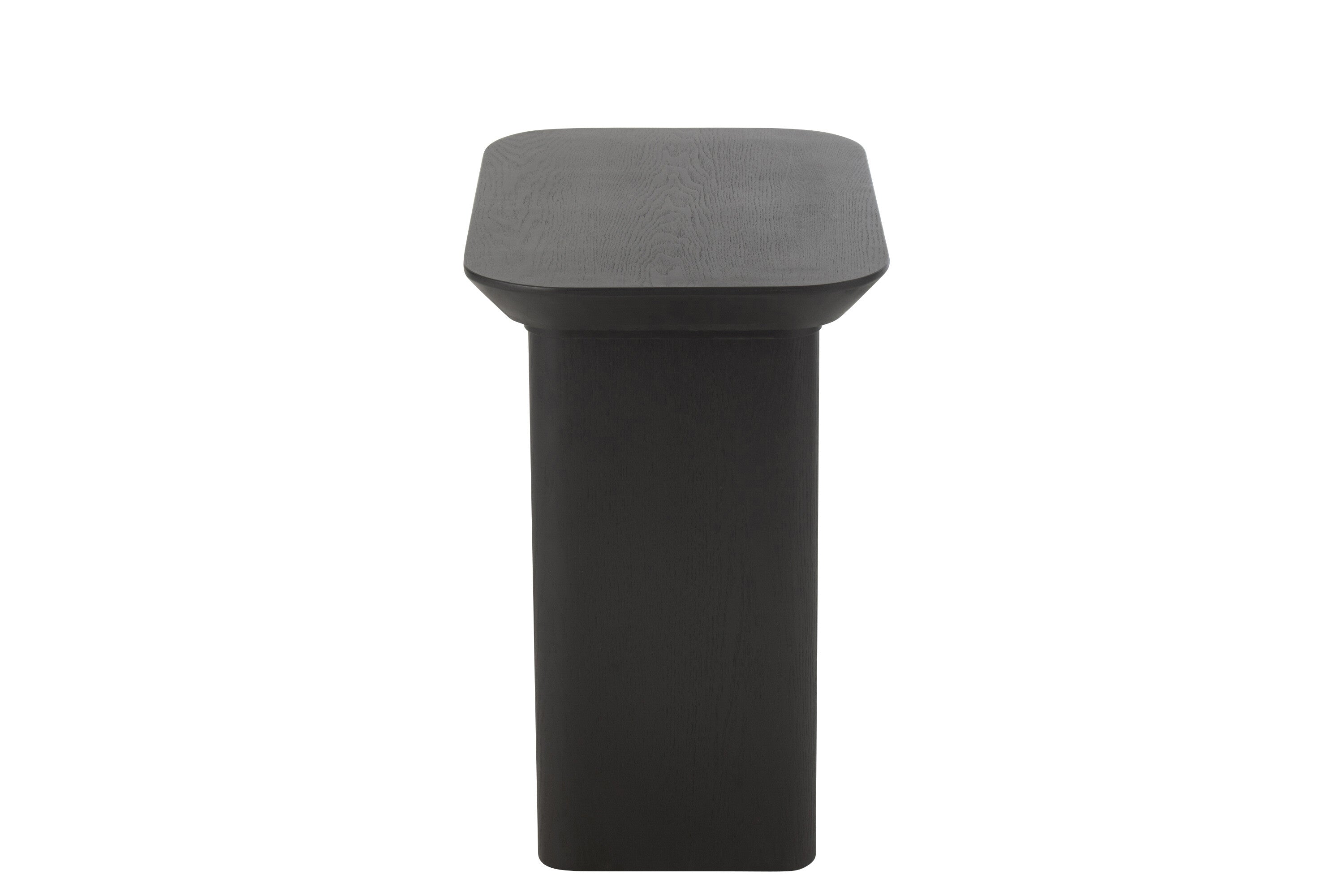 Wandtafel Dun Fineer/Sparrenhout Zwart - J-LINE
