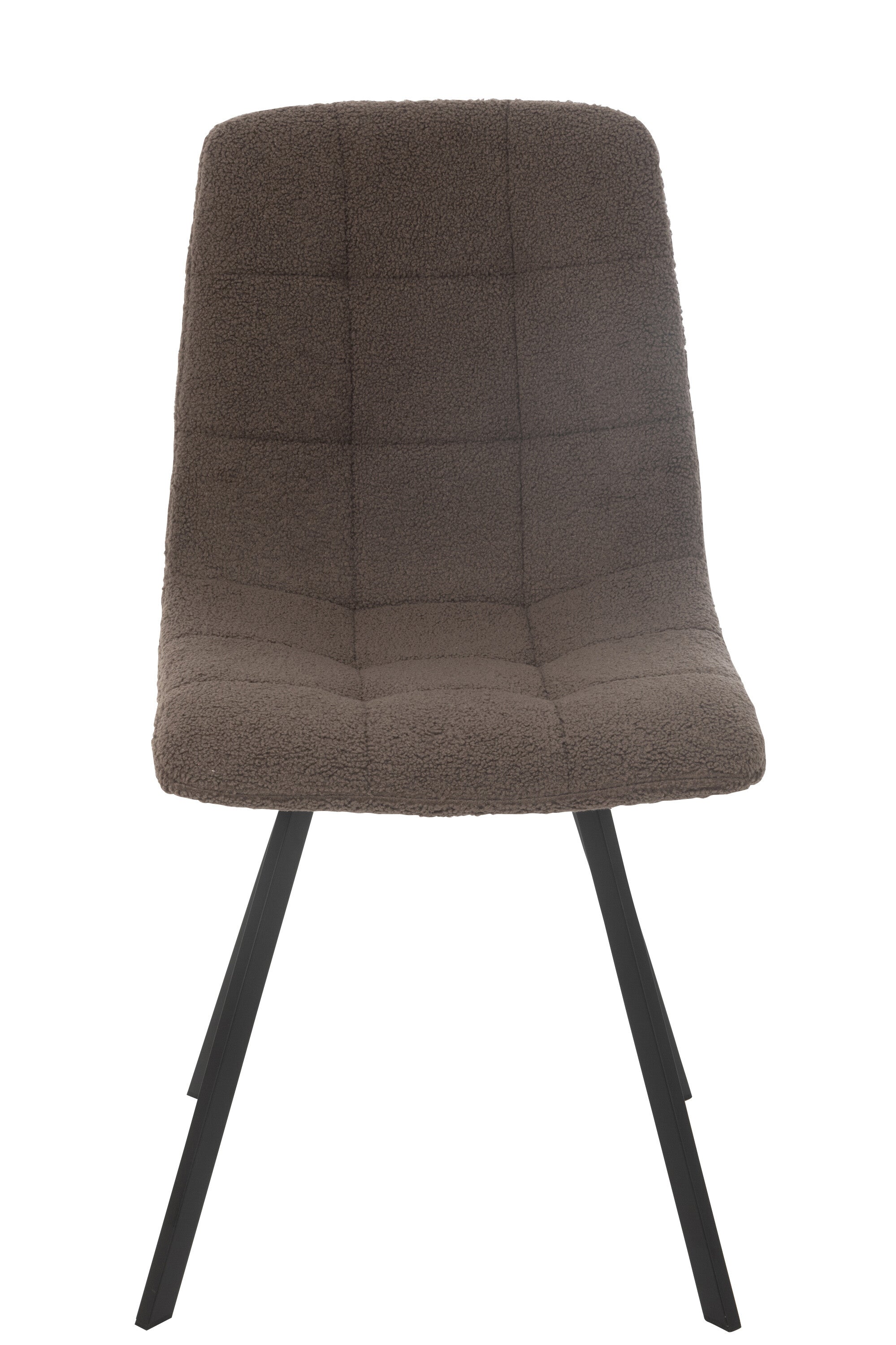 Stoel Clark Metaal/Polyester Bruin - J-LINE