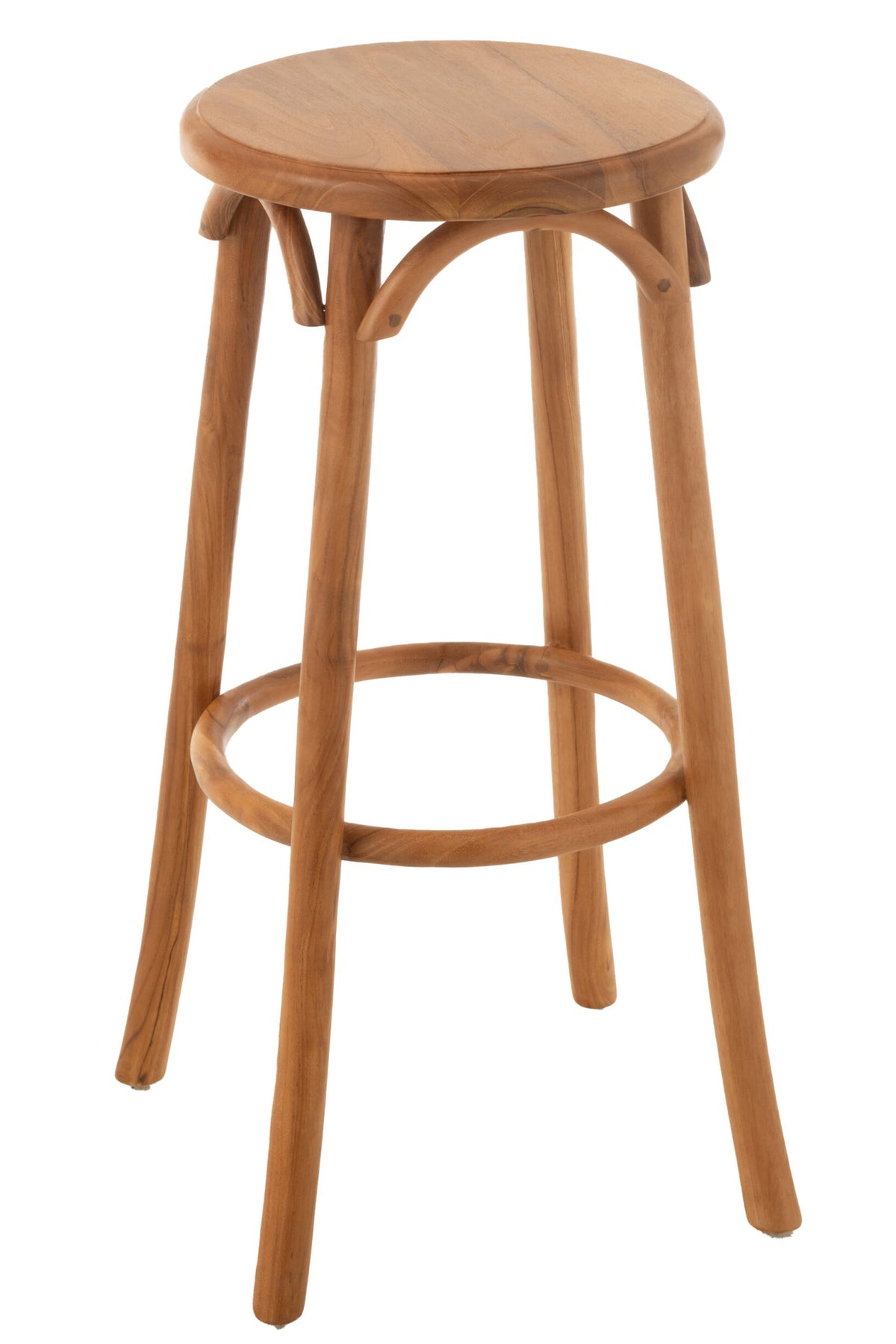 Tabouret de bar Ali teck naturel - J-LINE
