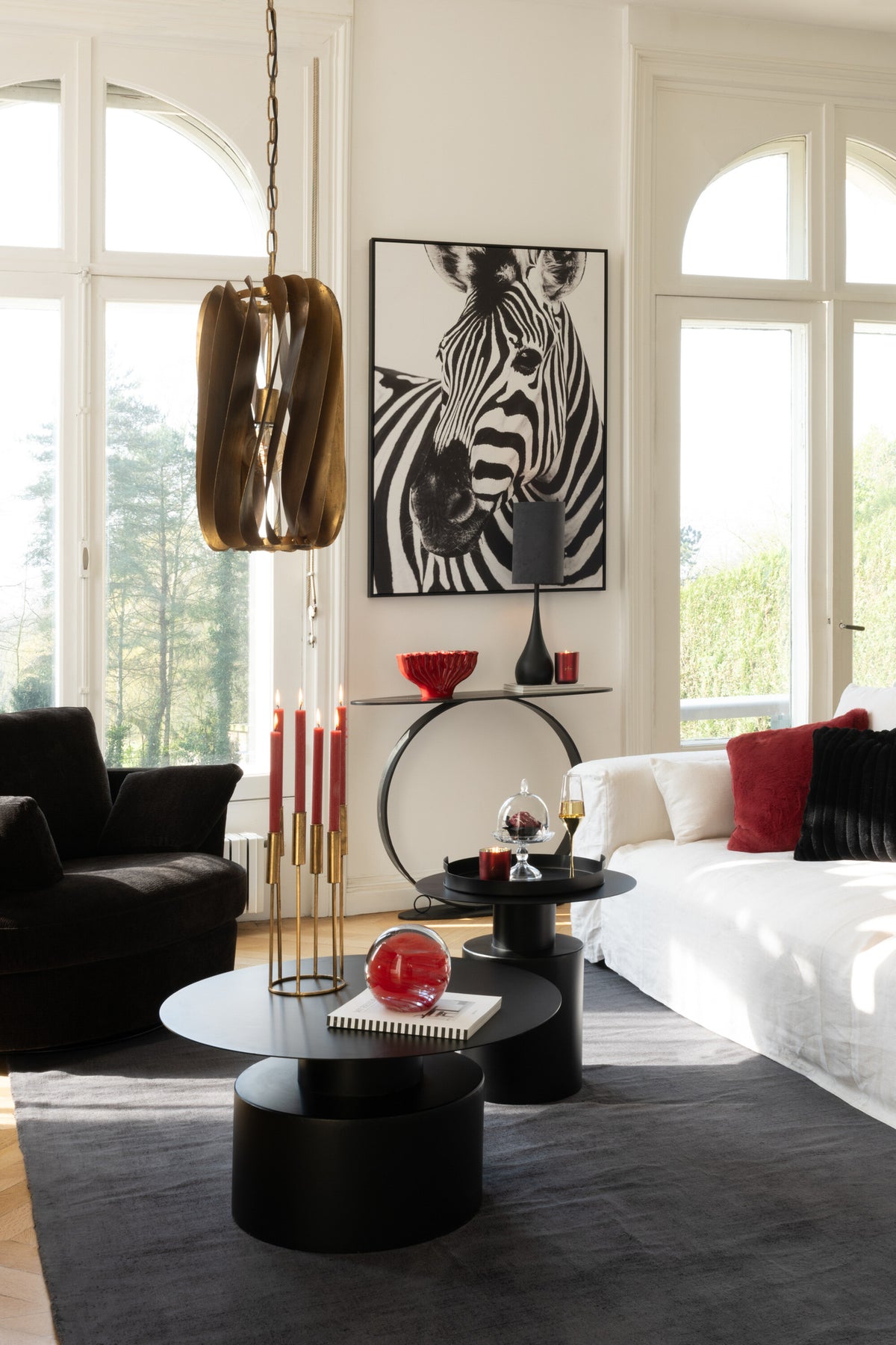Wanddecoratie Zebra - J-LINE
