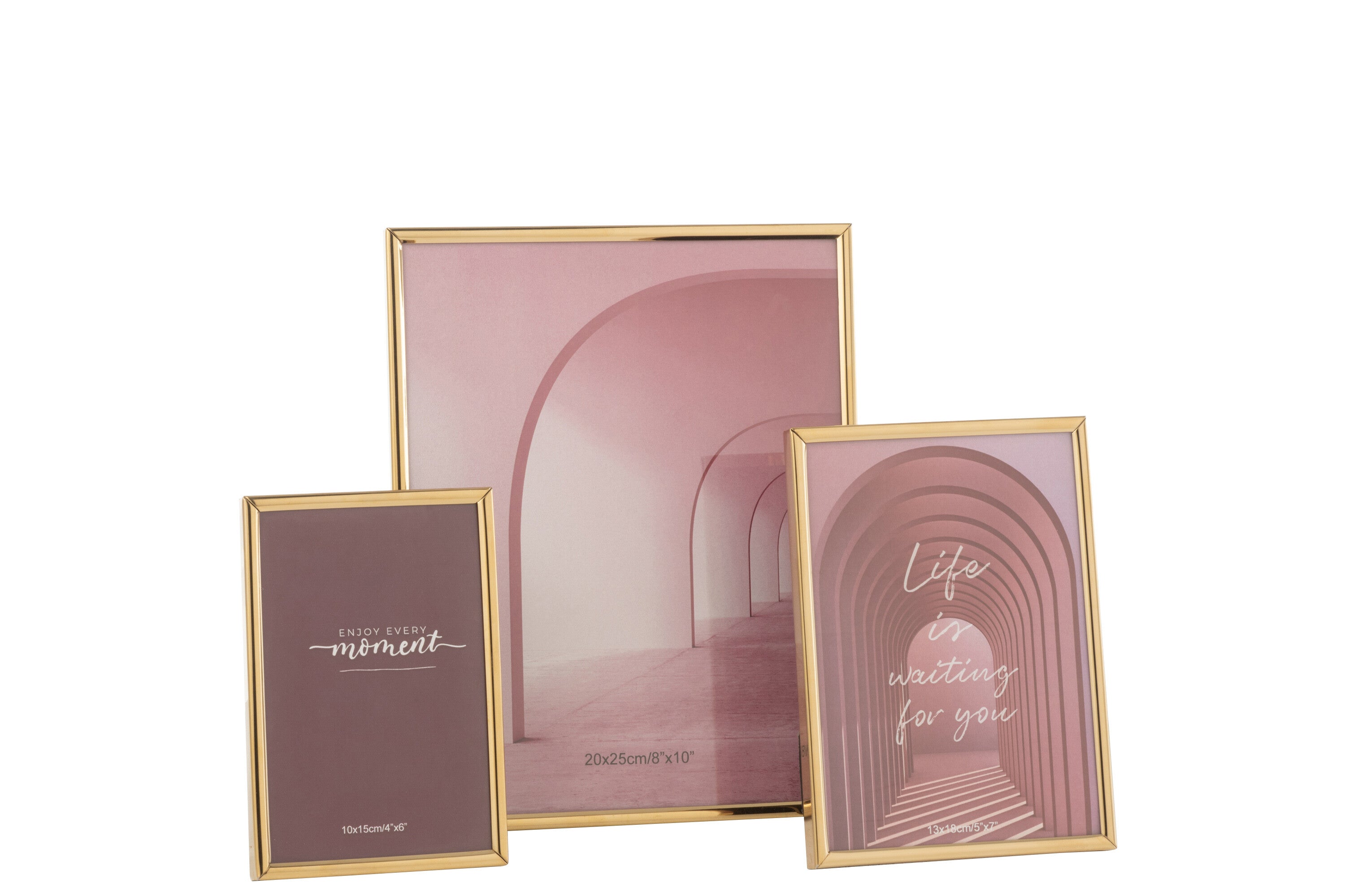 Fotolijst Tracy staal glanzend L - J-LINE