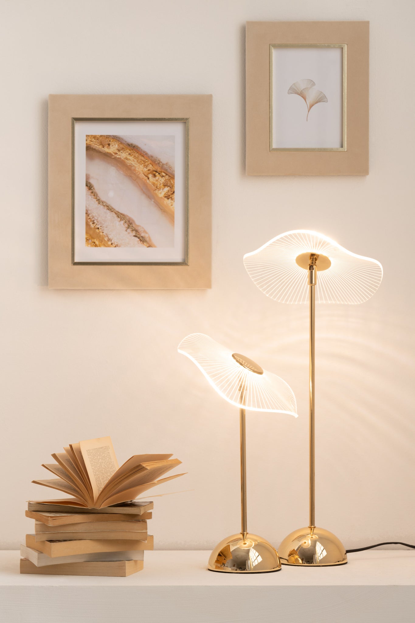 Fotolijst Dita velvet beige S - J-LINE