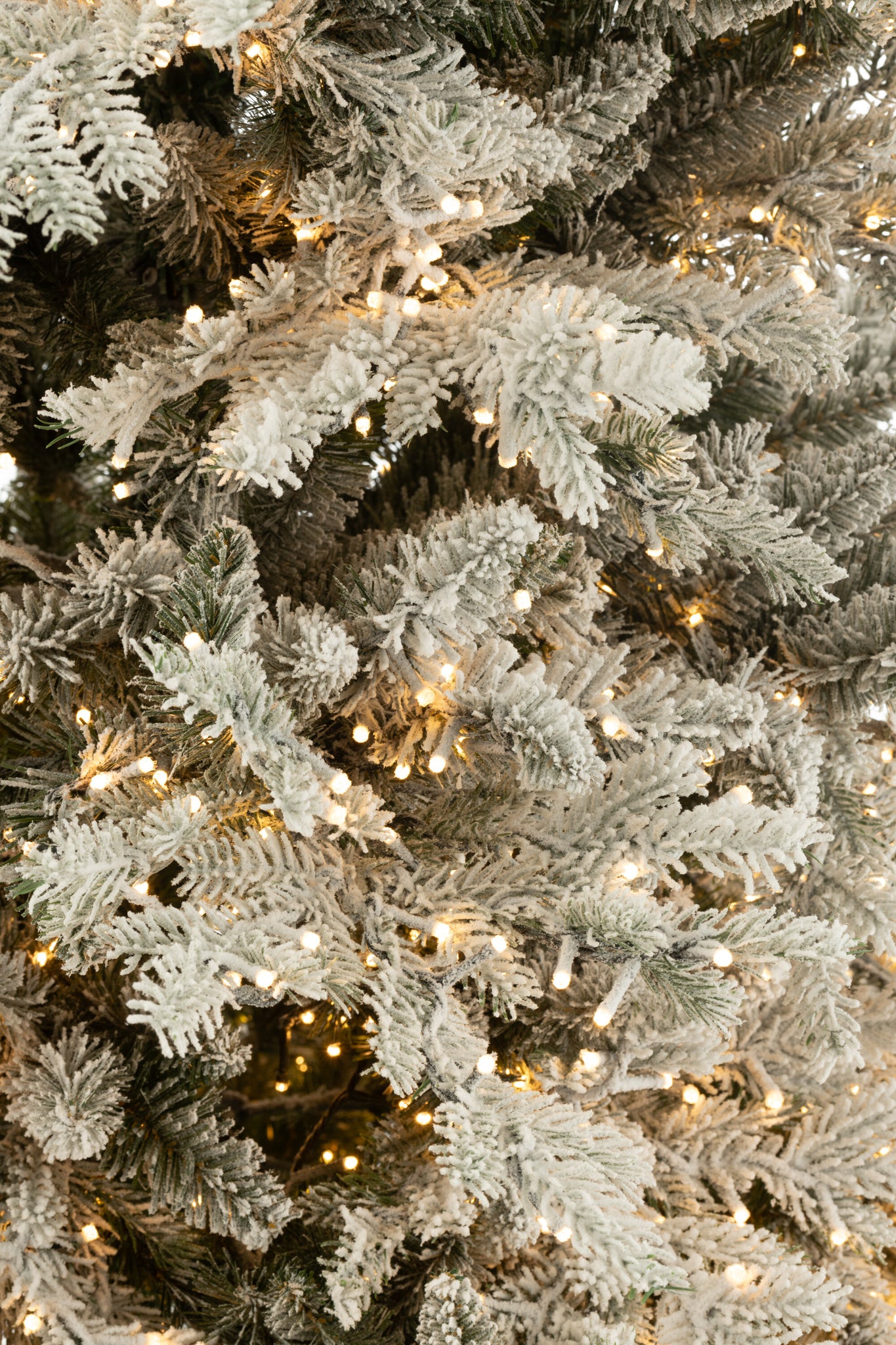 Kerstboom + Sneeuw 3000 Ledlampjes Plastic Wit - J-LINE