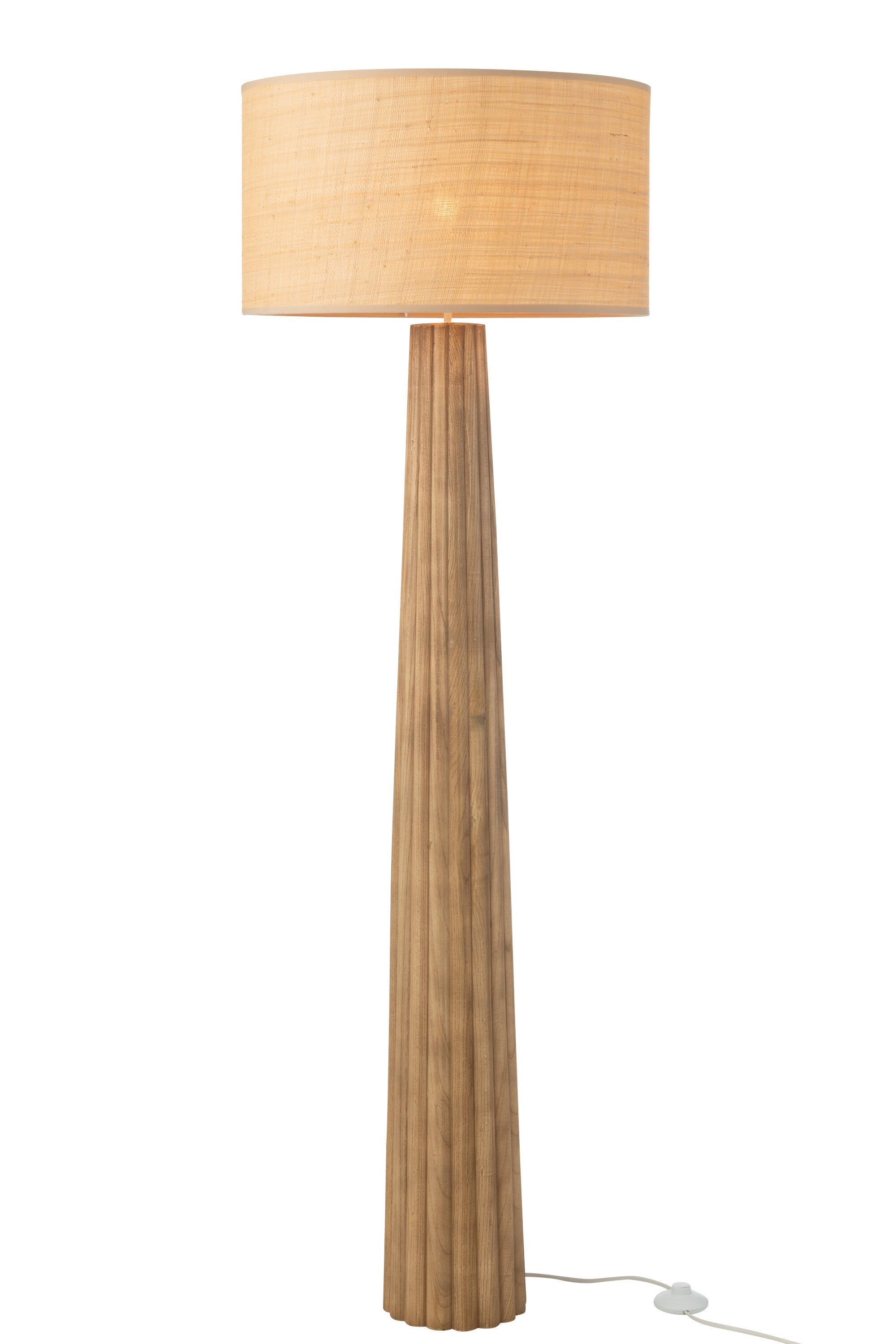 Lampadaire en bois d'Ailanthus naturel - J-LINE