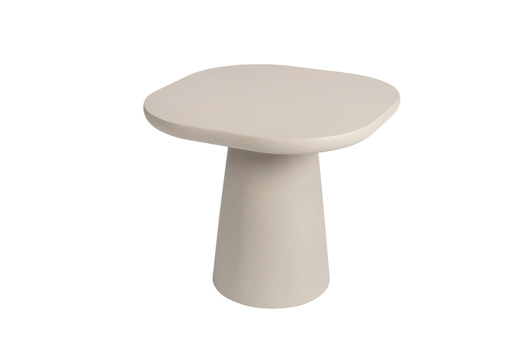 Salontafel 'Tavira' 55 cm Ovaal Cement Beige - RS