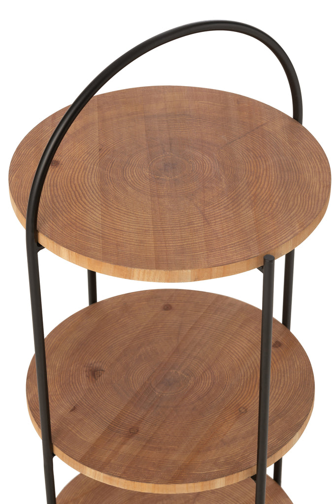 Étagère Mia MDF/Fer J-LINE