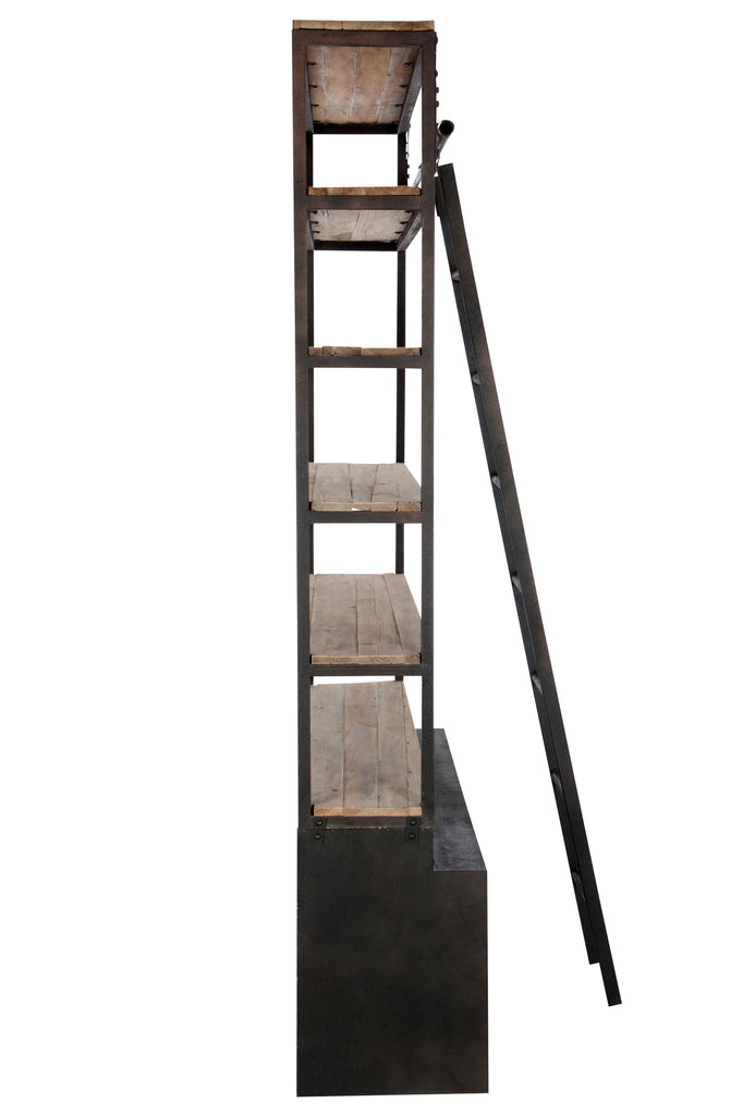 Boekenrek + Ladder - J-LINE